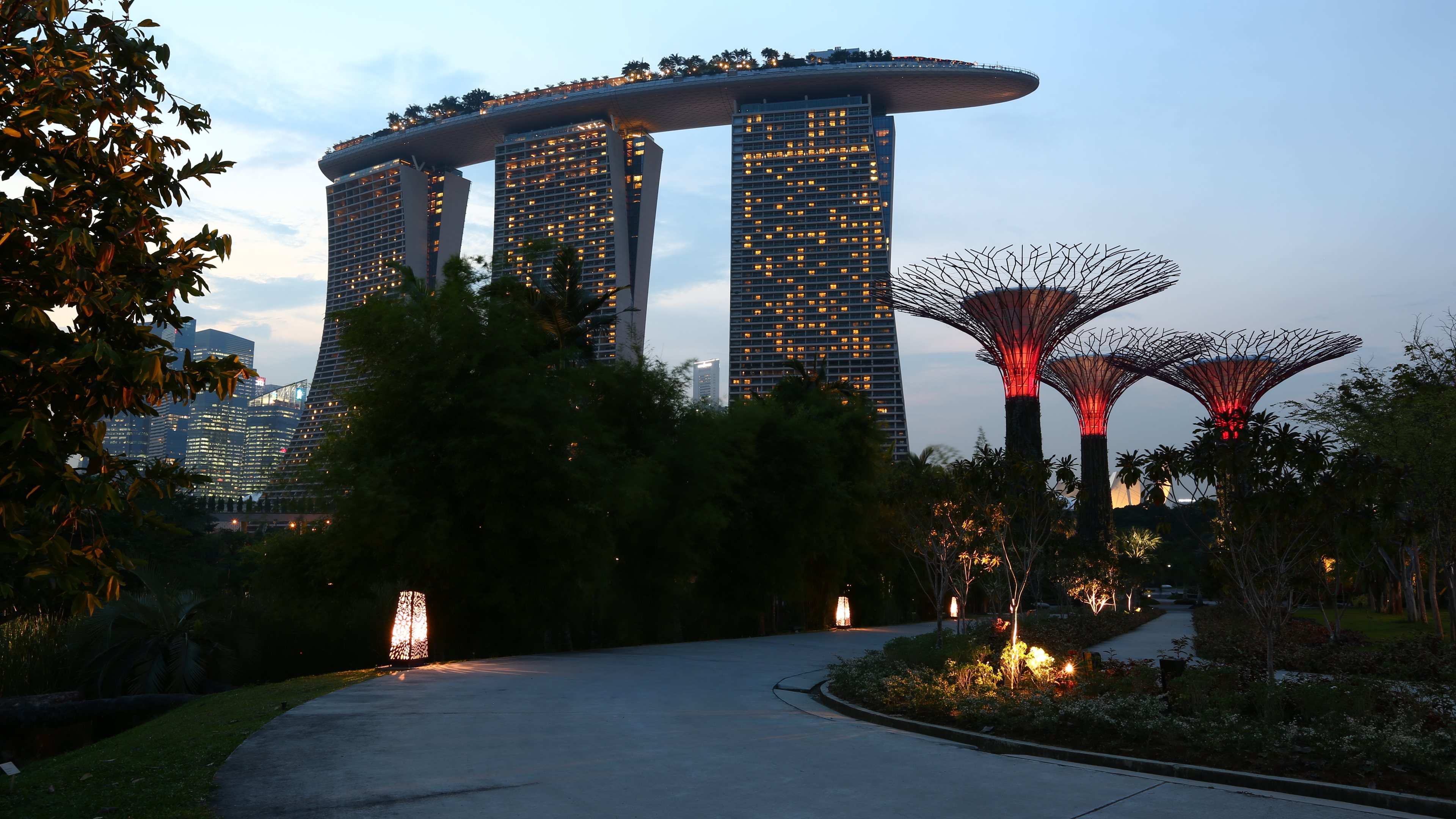 Man Made Marina Bay Sands 3840x2160