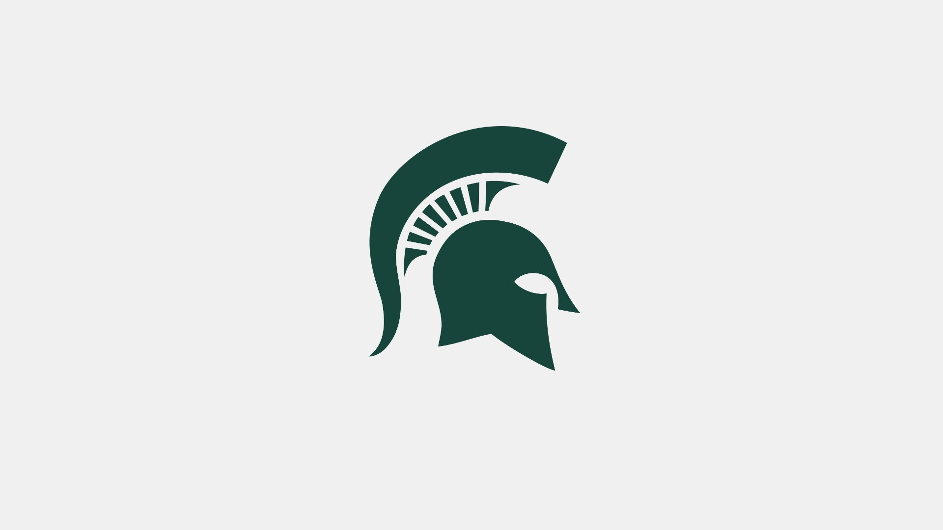 Logo College University Michigan NCAA Spartans 1920x1080