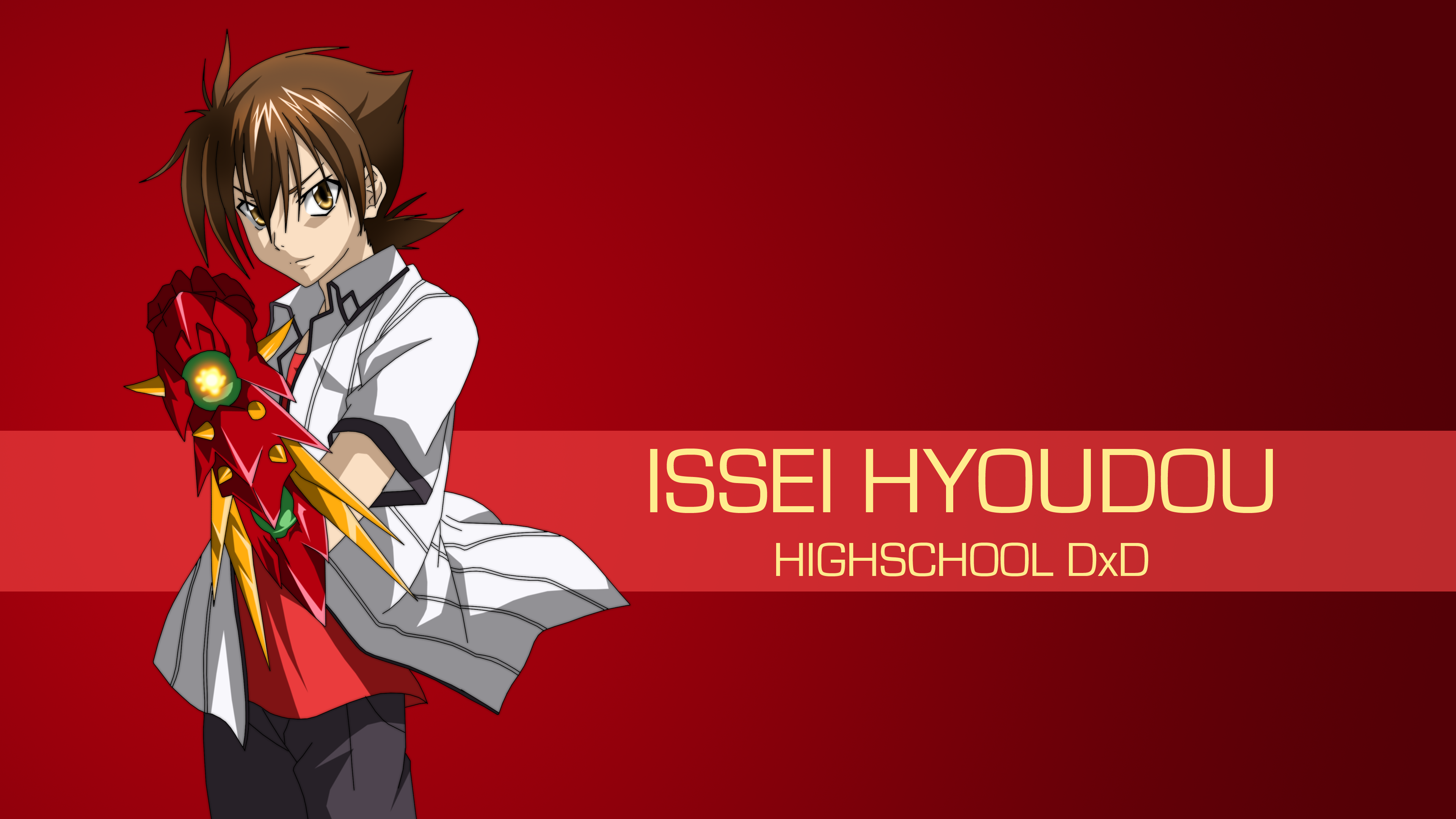 Issei Hyoudou High School DxD Ddraig High School DxD 3840x2160