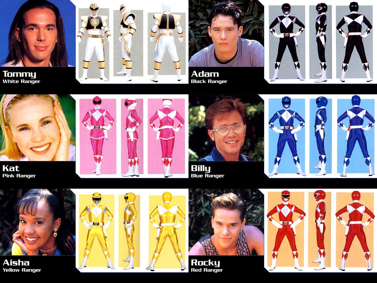 Mighty Morphin Power Rangers Power Rangers Collage 1200x900