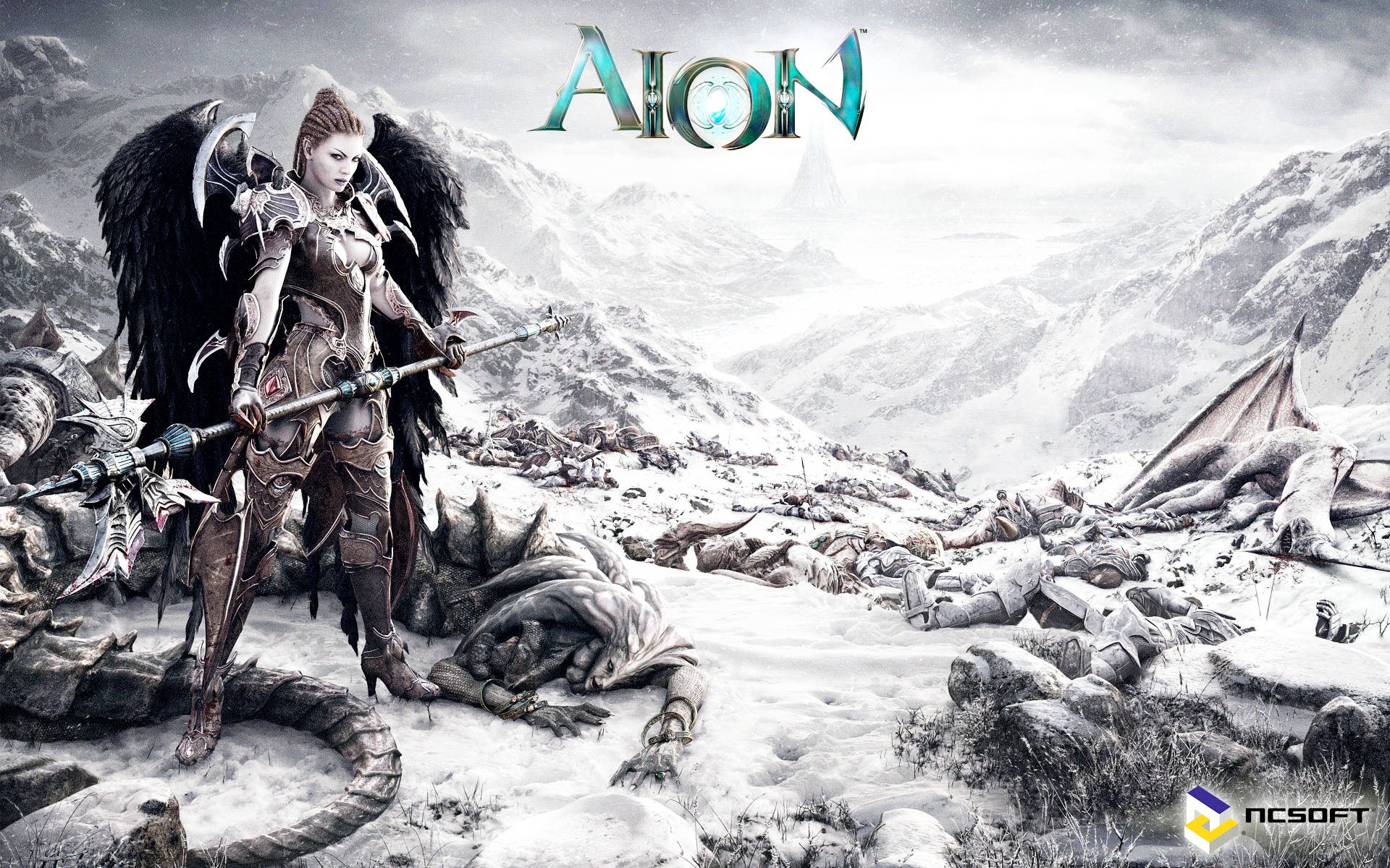 Video Games Aion Online PC Gaming Fantasy Girl 1920x1200