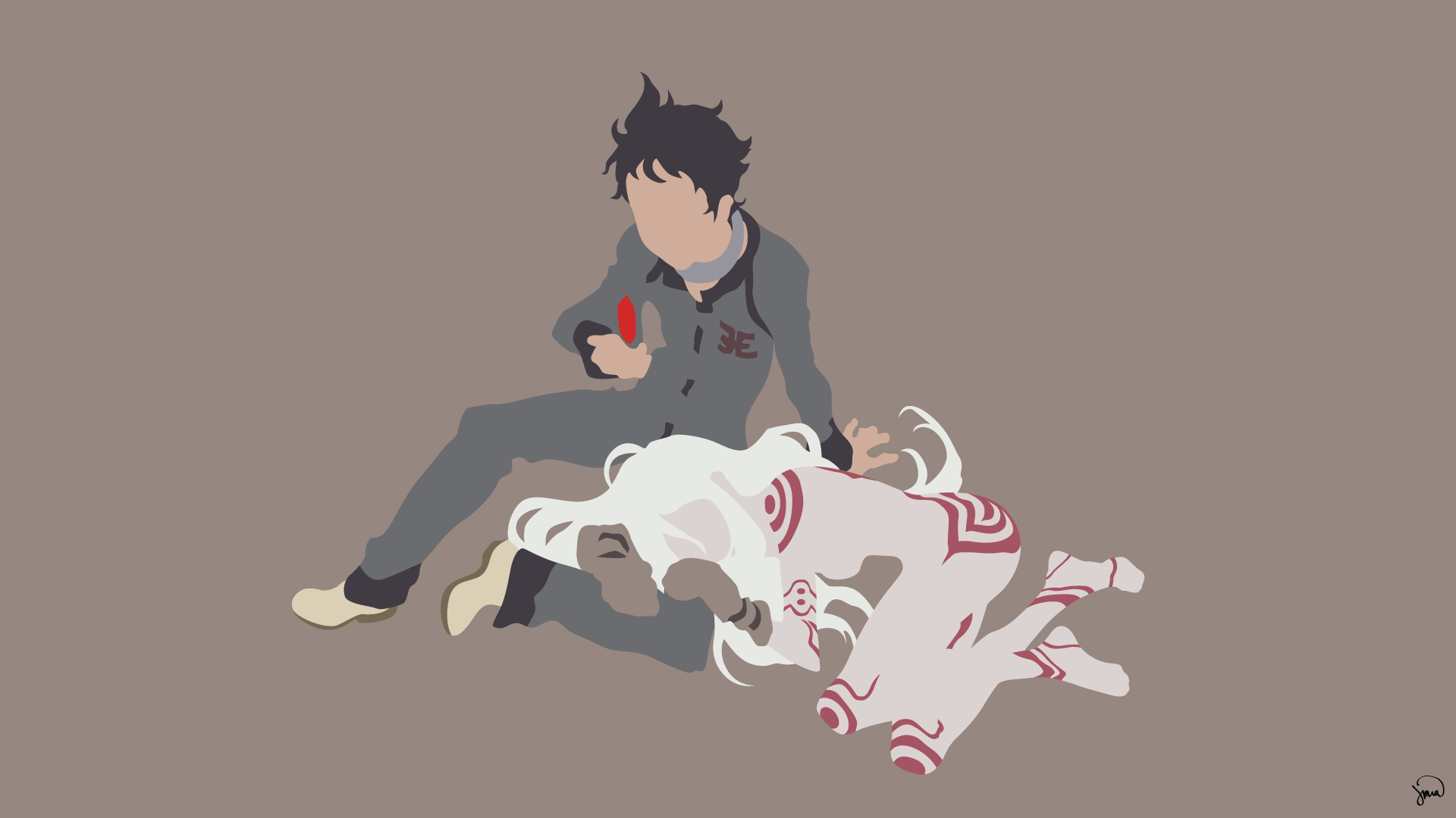 Deadman Wonderland Shiro Deadman Wonderland Ganta 1920x1080