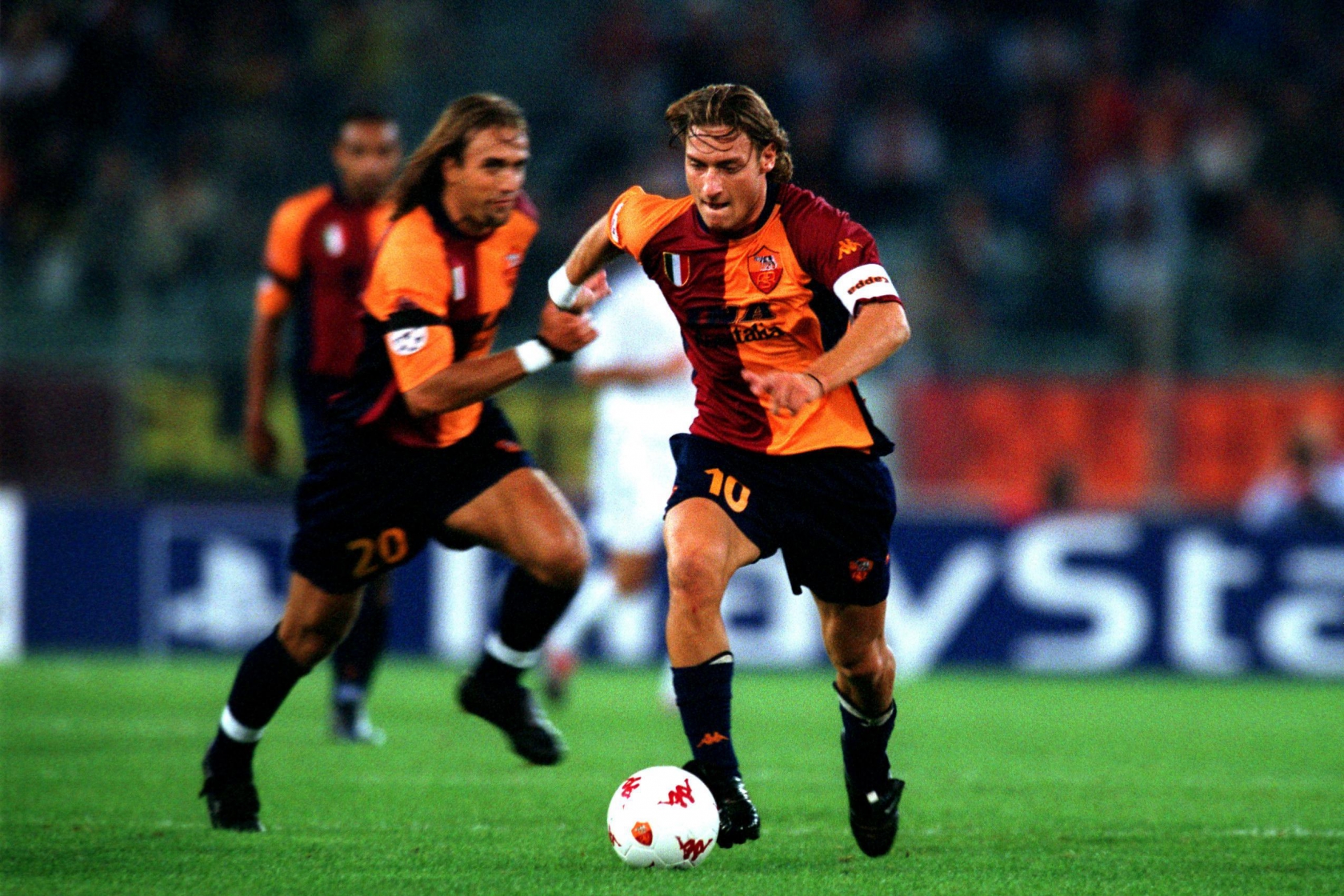 Francesco Totti AS Roma Rome Gabriel Batistuta Football Champions League Football Player Soccer Capt 1680x1120