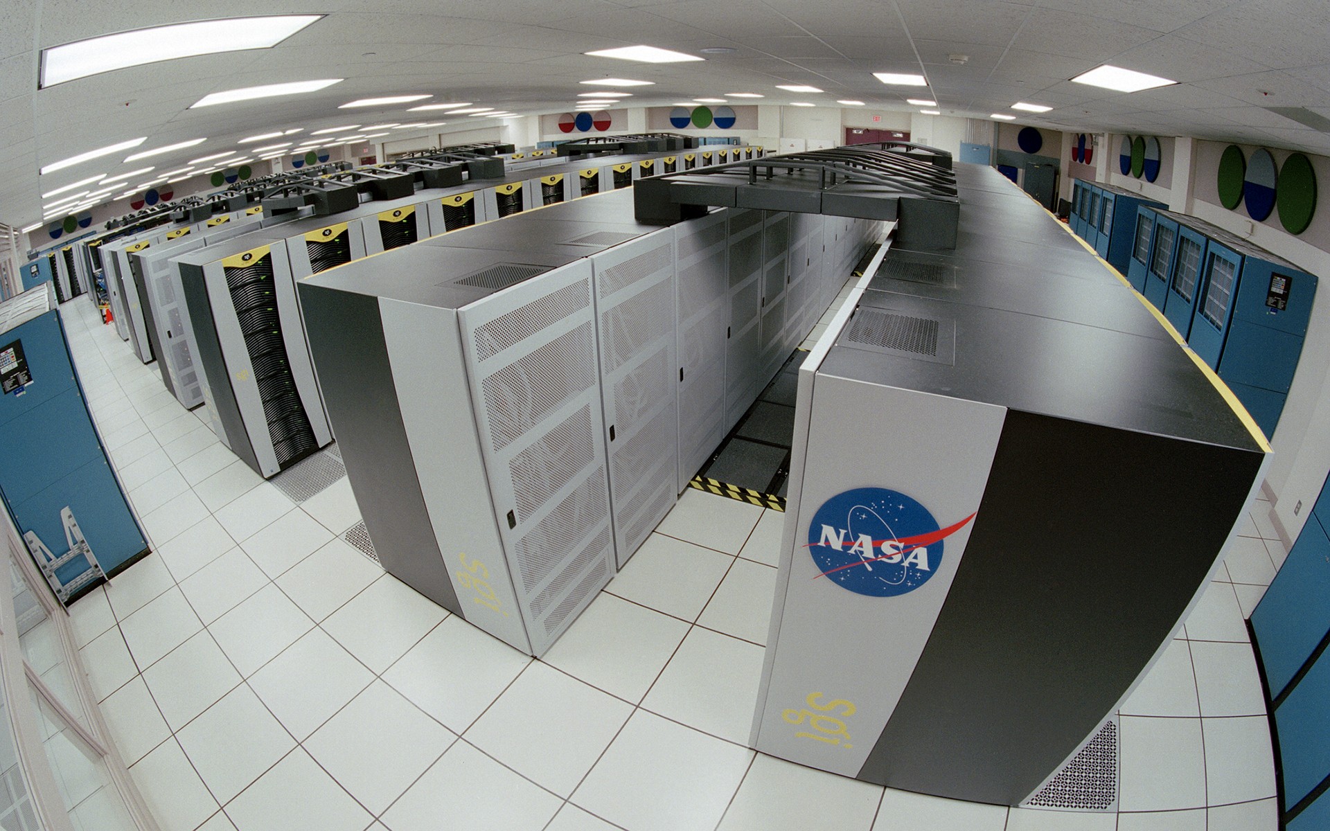 Network Server Computer NASA Data Center 1920x1200
