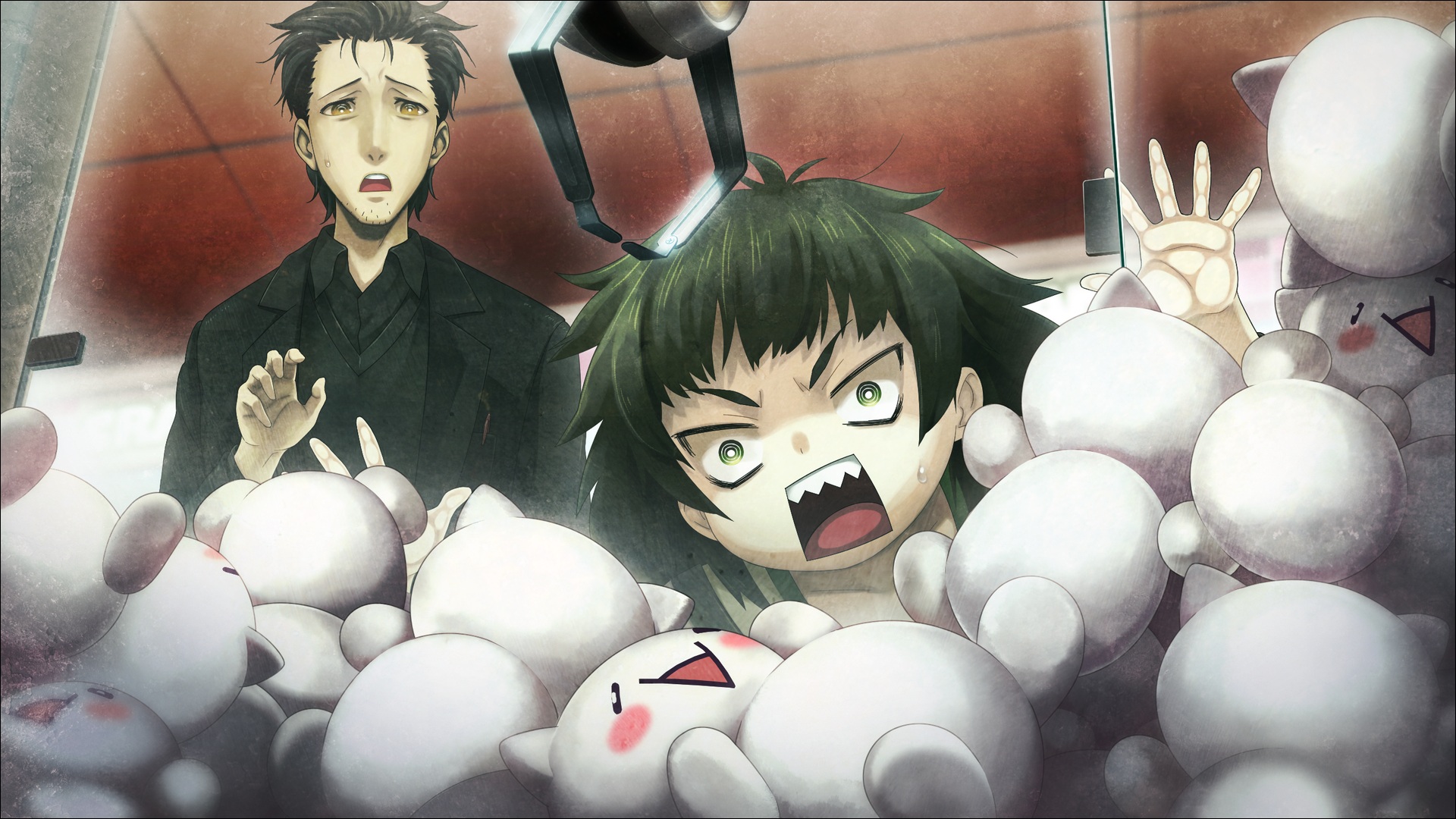 Steins Gate Steins Gate 0 Okabe Rintarou Hiyajo Maho Anime Boys Anime 1920x1080