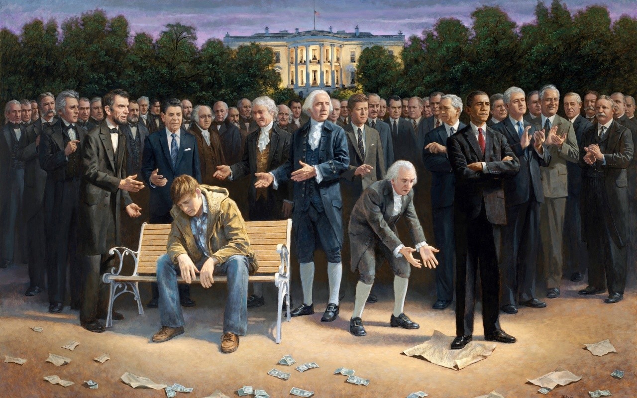 Barack Obama Abraham Lincoln John F Kennedy Andrew Jackson Bill Clinton Ronald Reagan Teddy Roosevel 1280x800