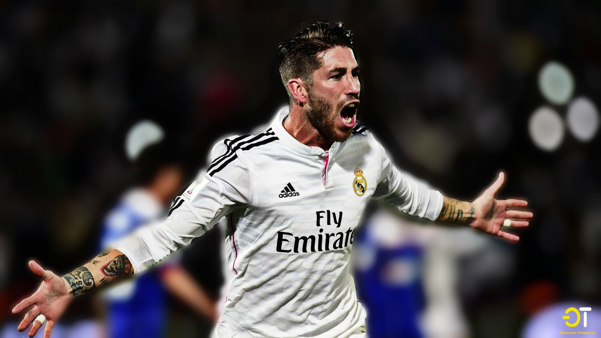 Sergio Ramos Real Madrid Footballers Men Soccer 1920x1080