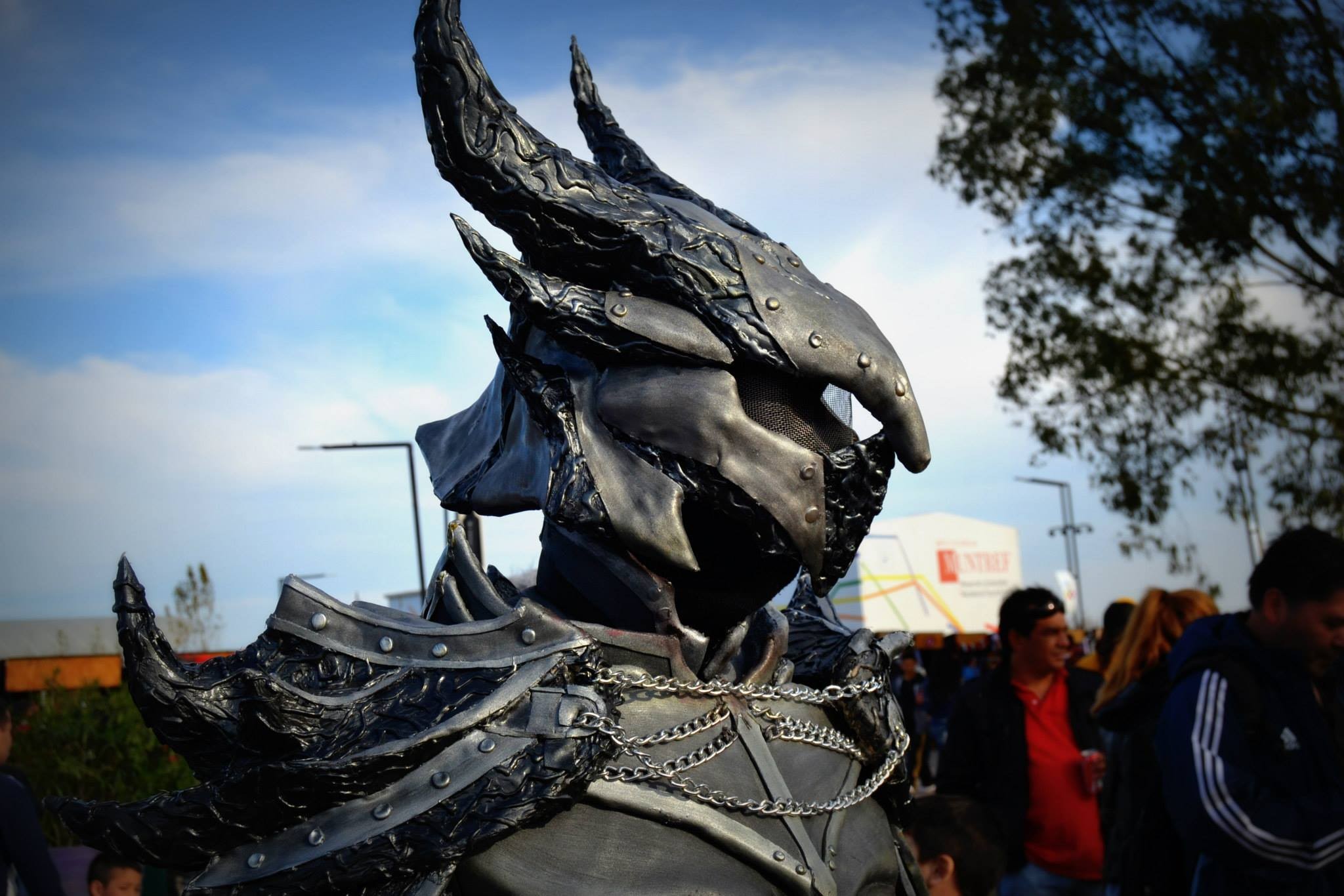 The Elder Scrolls V Skyrim Cosplay Armor Daedric 2048x1366