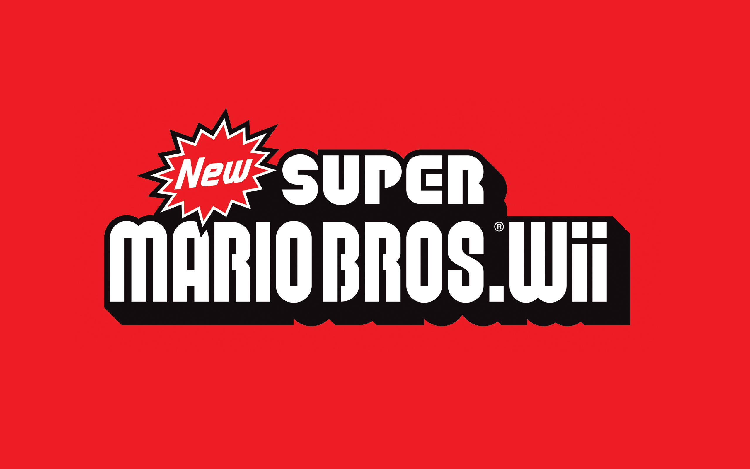 Video Game New Super Mario Bros Wii 2560x1600