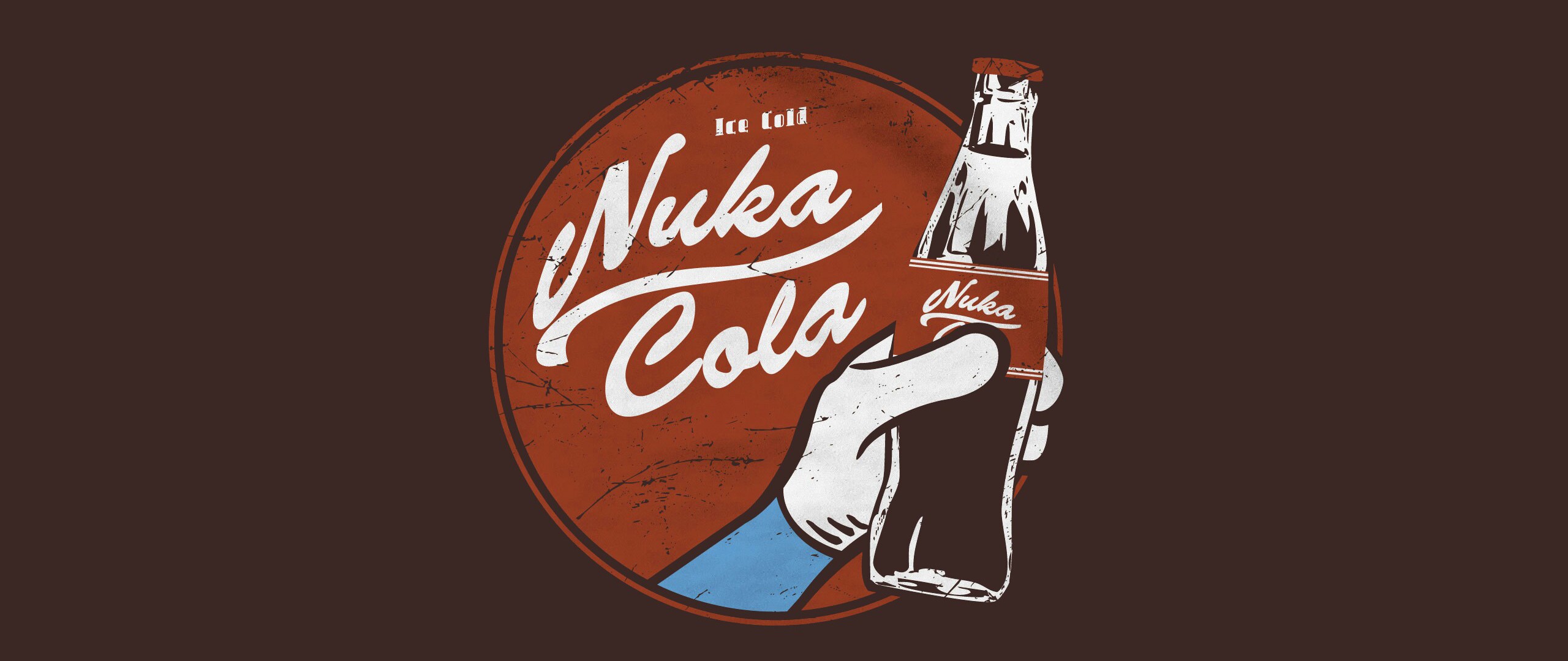 Nuka Cola Fallout 4 Video Games Drink Brown 2560x1080