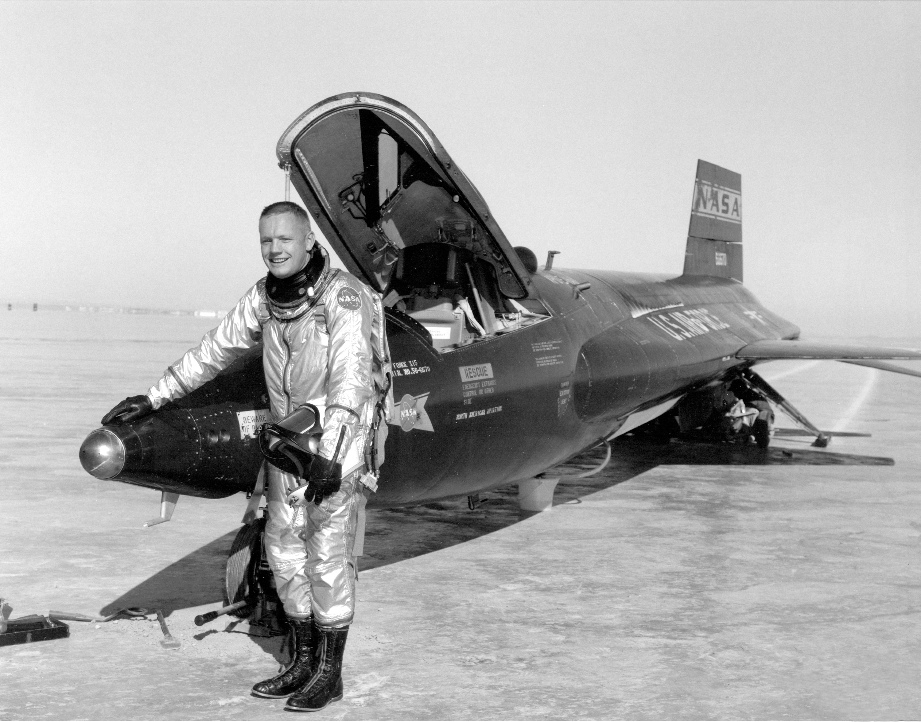 North American X 15 NASA Neil Armstrong 3000x2352
