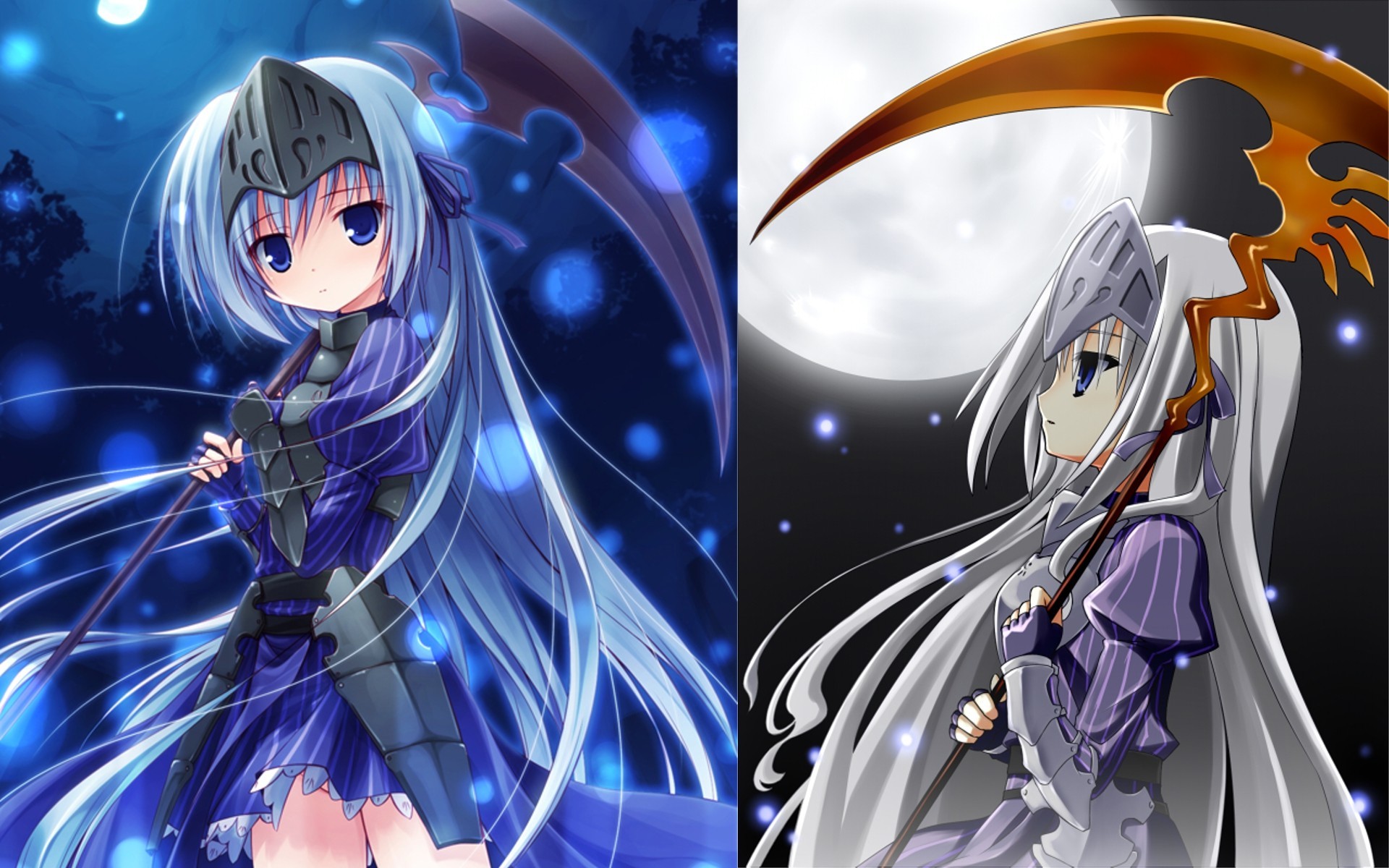 Eucliwood Hellscythe Kore Wa Zombie Desu Ka Anime Girls Anime Collage 1920x1200