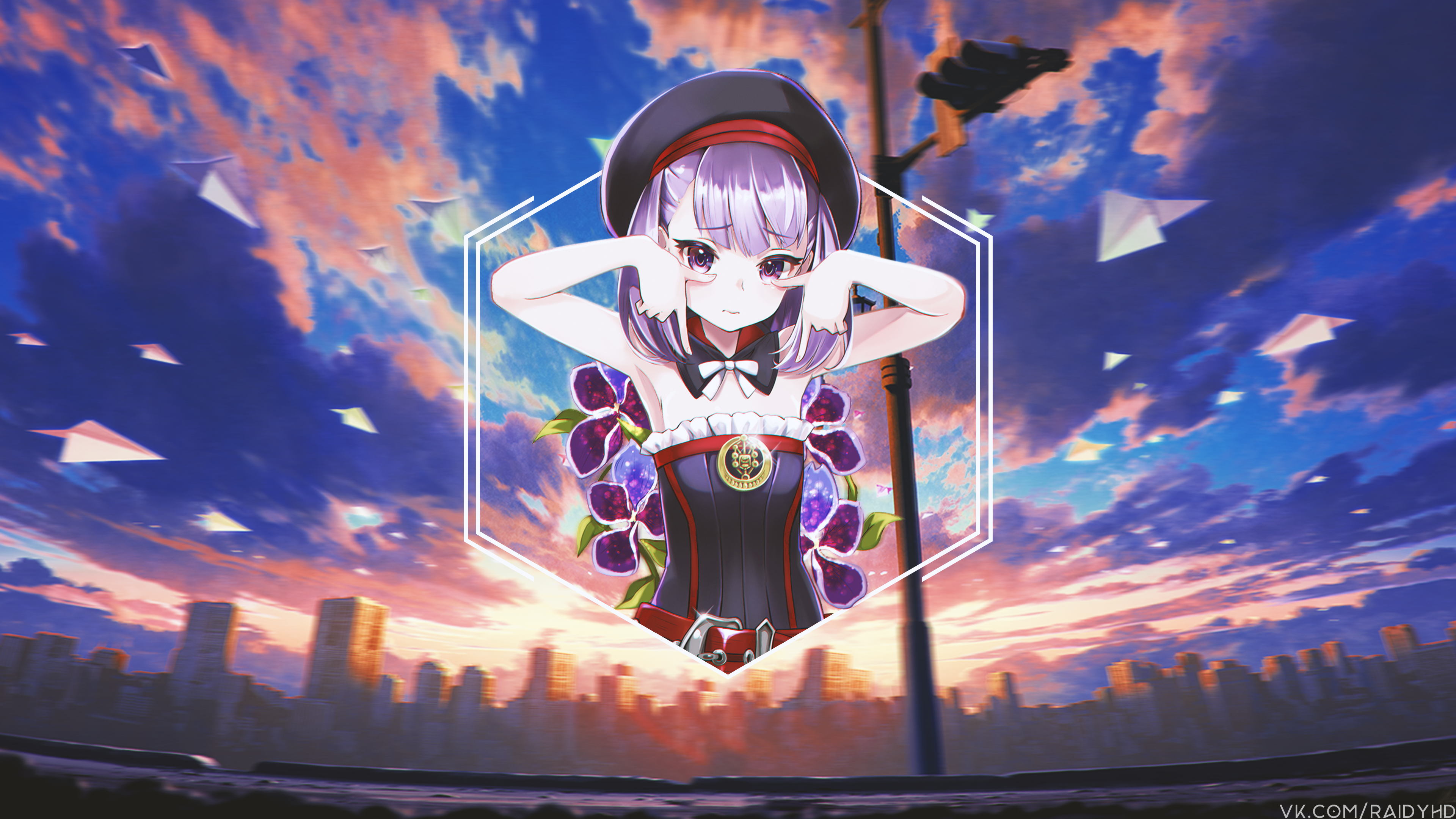 Anime Girls Anime Picture In Picture Helena Blavatsky Fate Grand Order 3840x2160