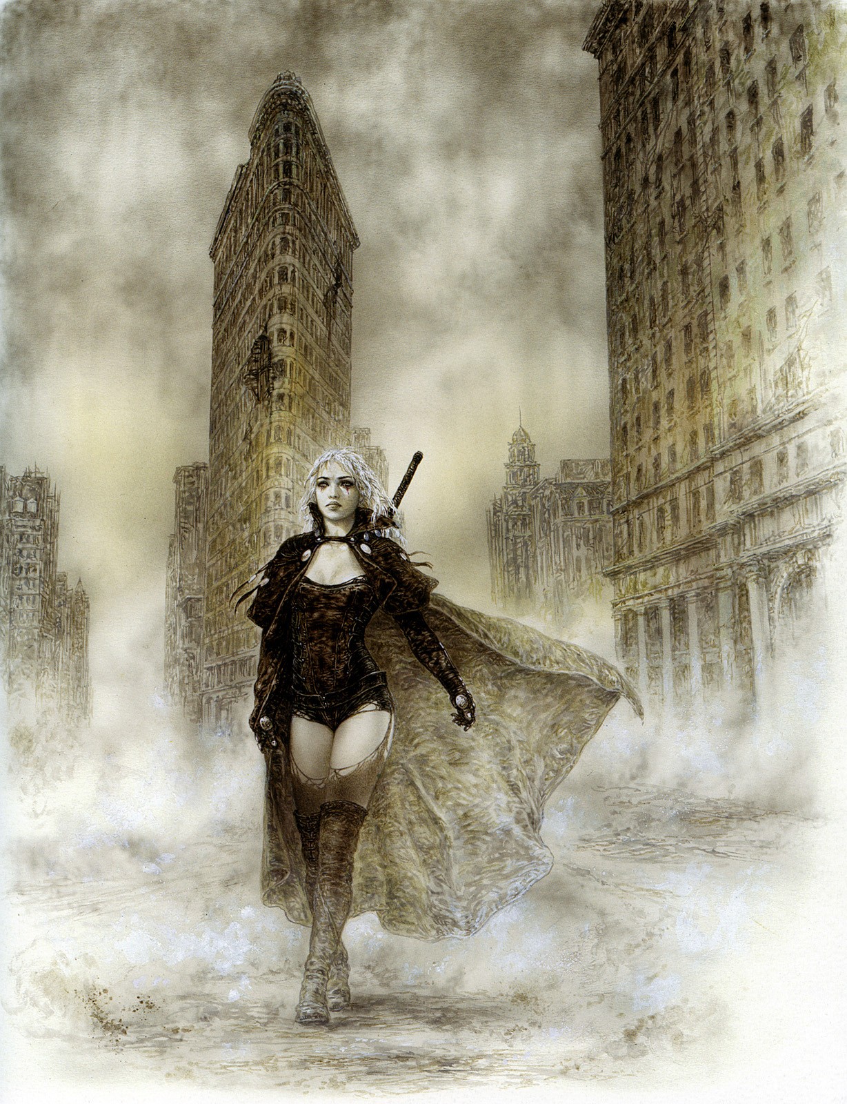 Luis Royo Fantasy Art Women Malefic Time 1228x1600