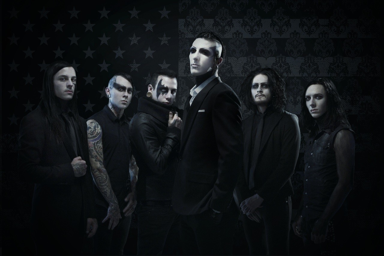 Motionless In White Metalcore Music Face Paint Black 1280x854