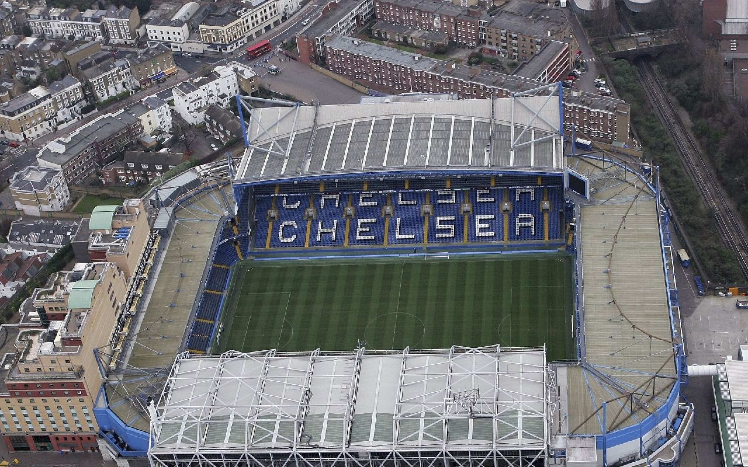 Chelsea FC Stadium Building 2560x1600