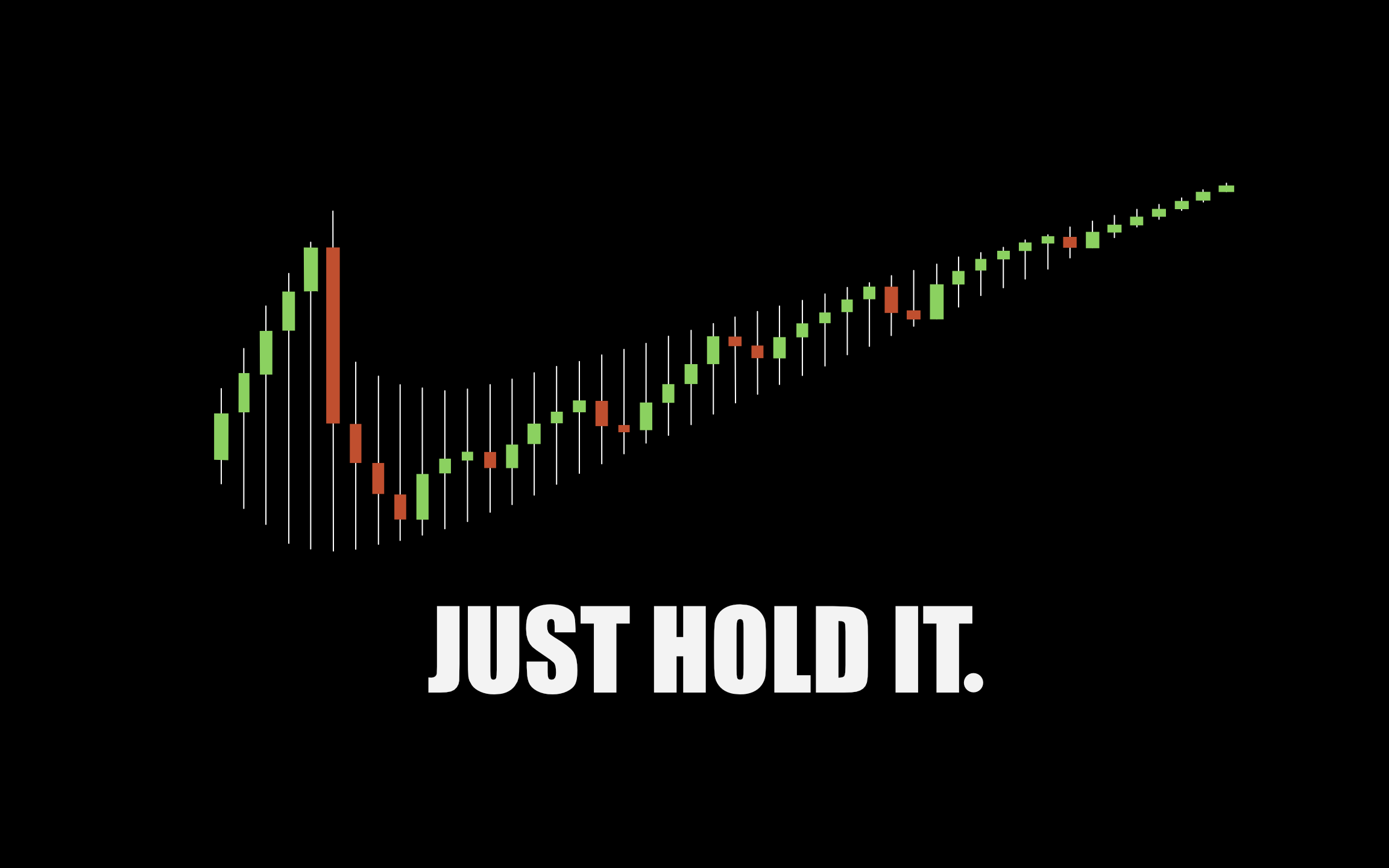 Just Do It Nike Cryptocurrency Bitcoin 2304x1440