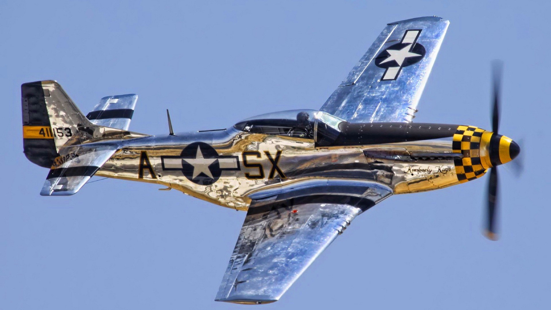 Military North American P 51 Mustang 1920x1080