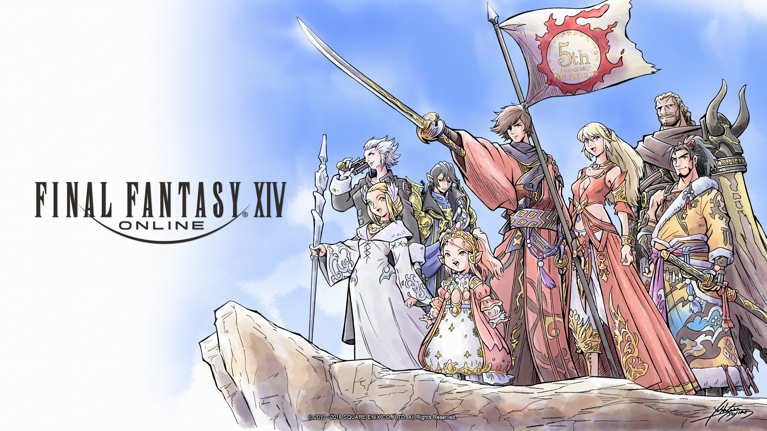 Final Fantasy Xiv A Realm Reborn Mmorpg Square Enix Wallpaper Resolution 2560x1440 Id Wallha Com