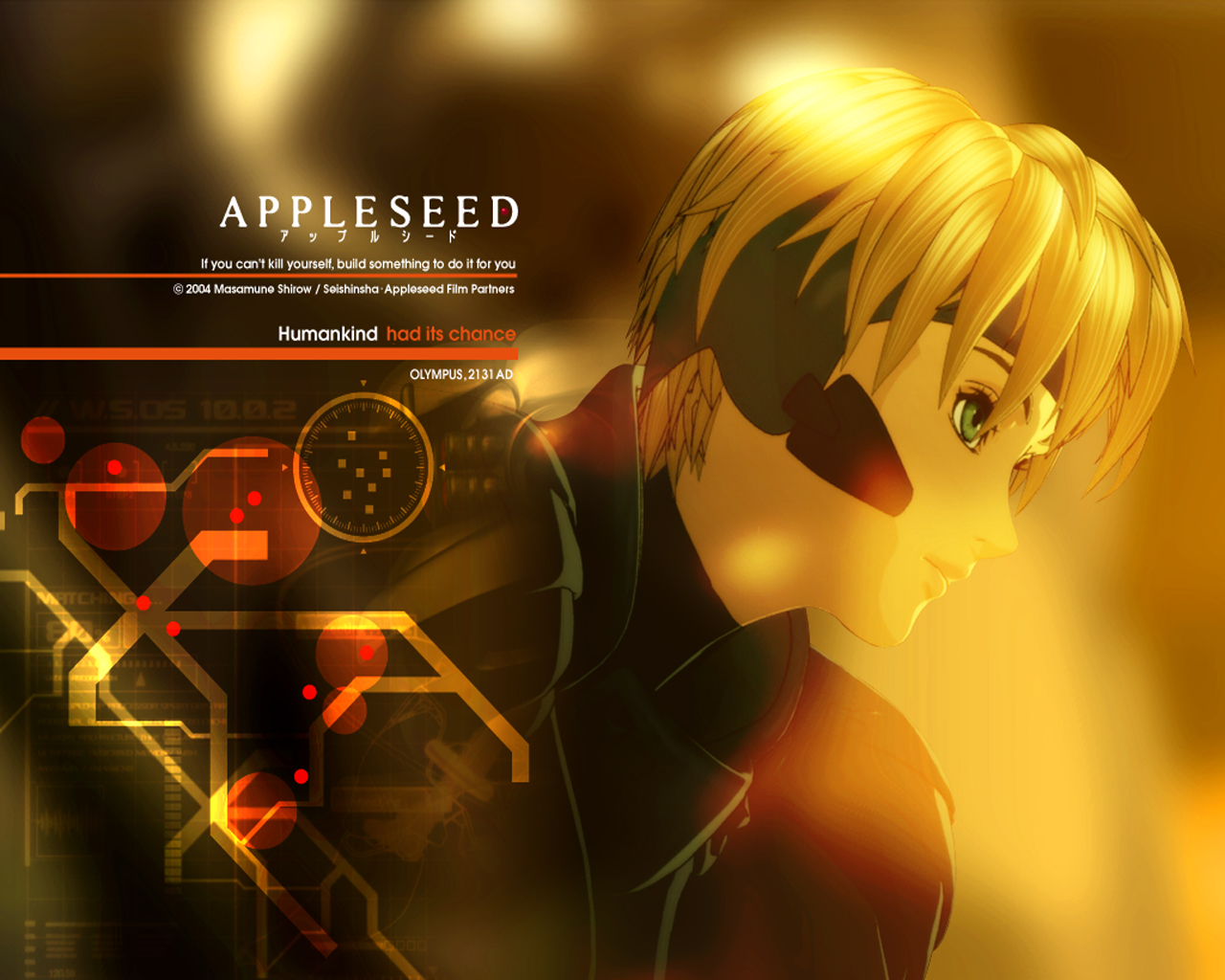 Anime Appleseed 1280x1024