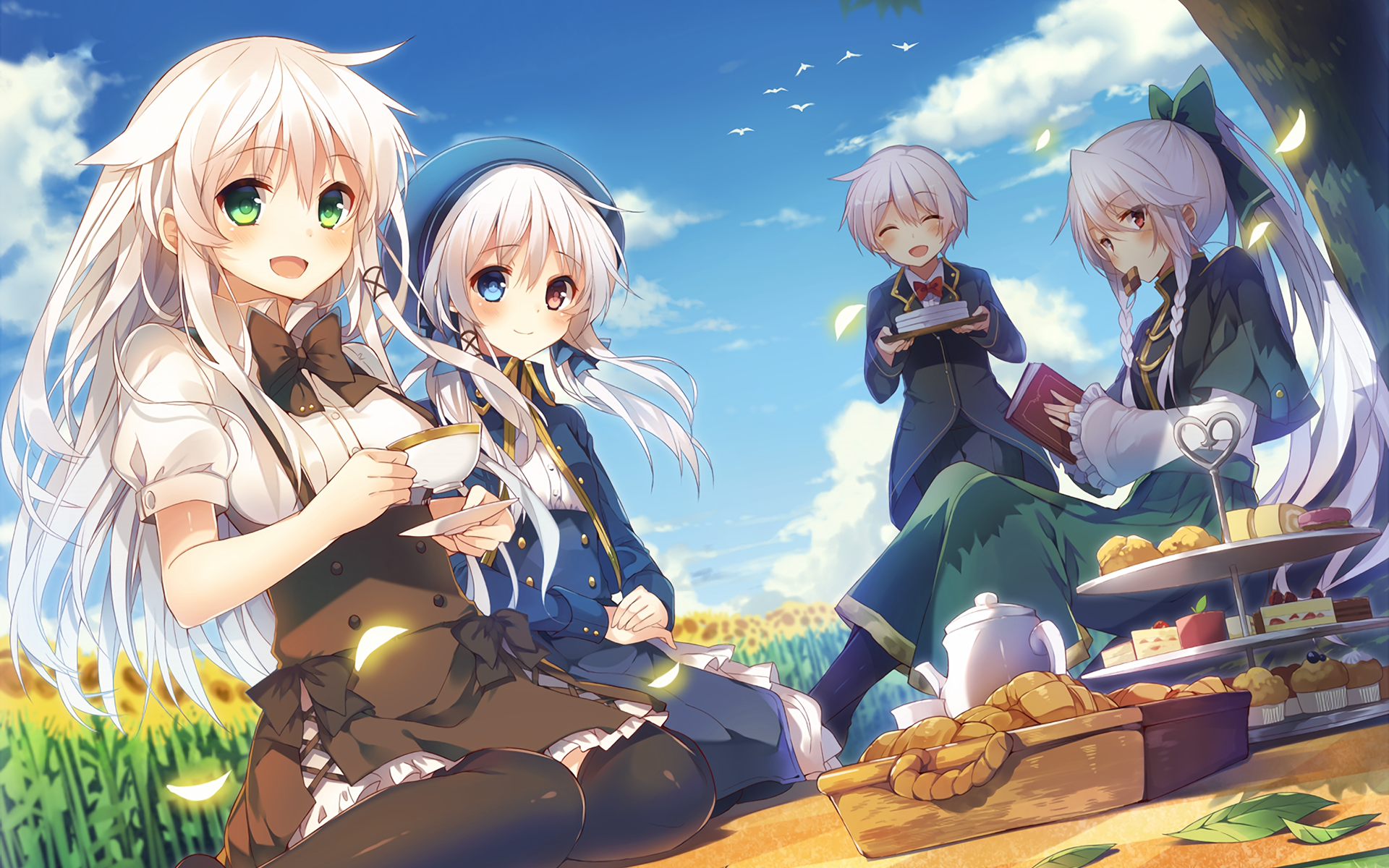 Anime Artwork Anime Girls Anceril Sacred 1920x1200