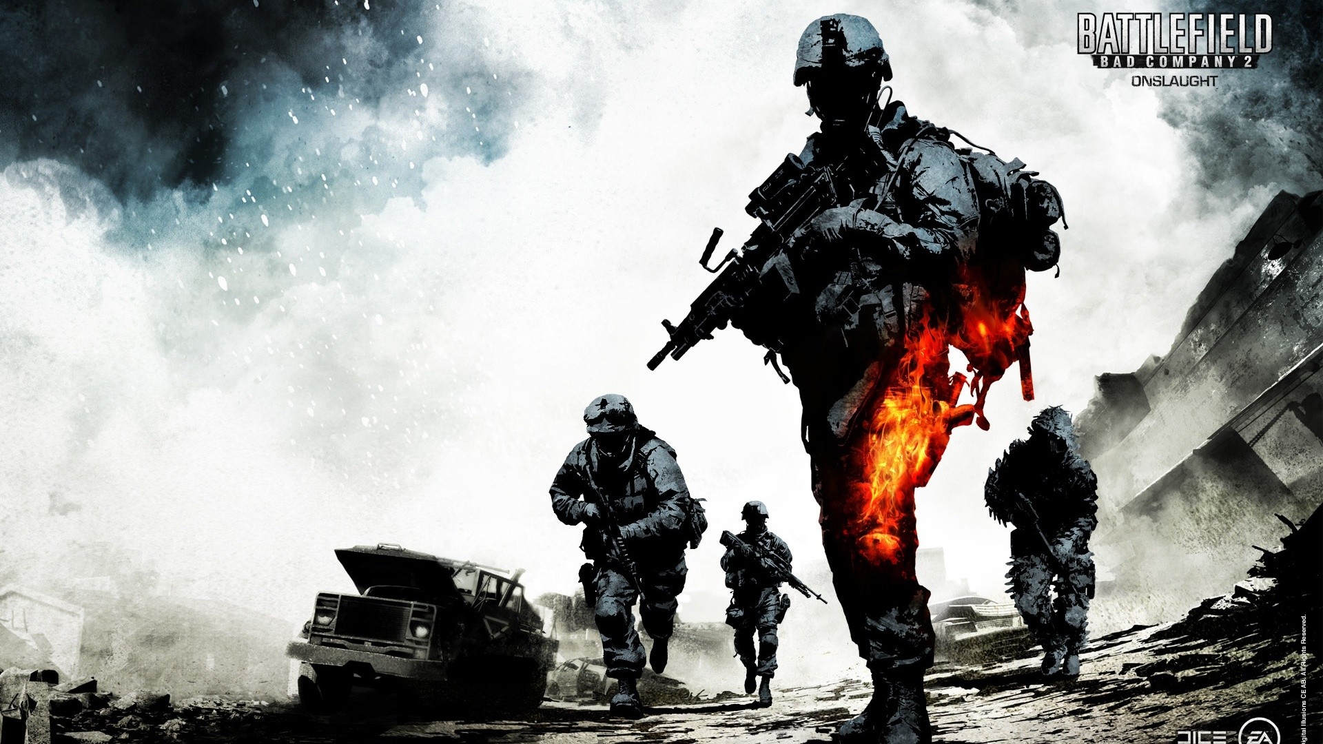 Video Games Battlefield Bad Company 2 Soldier Video Game Art 1920x1080