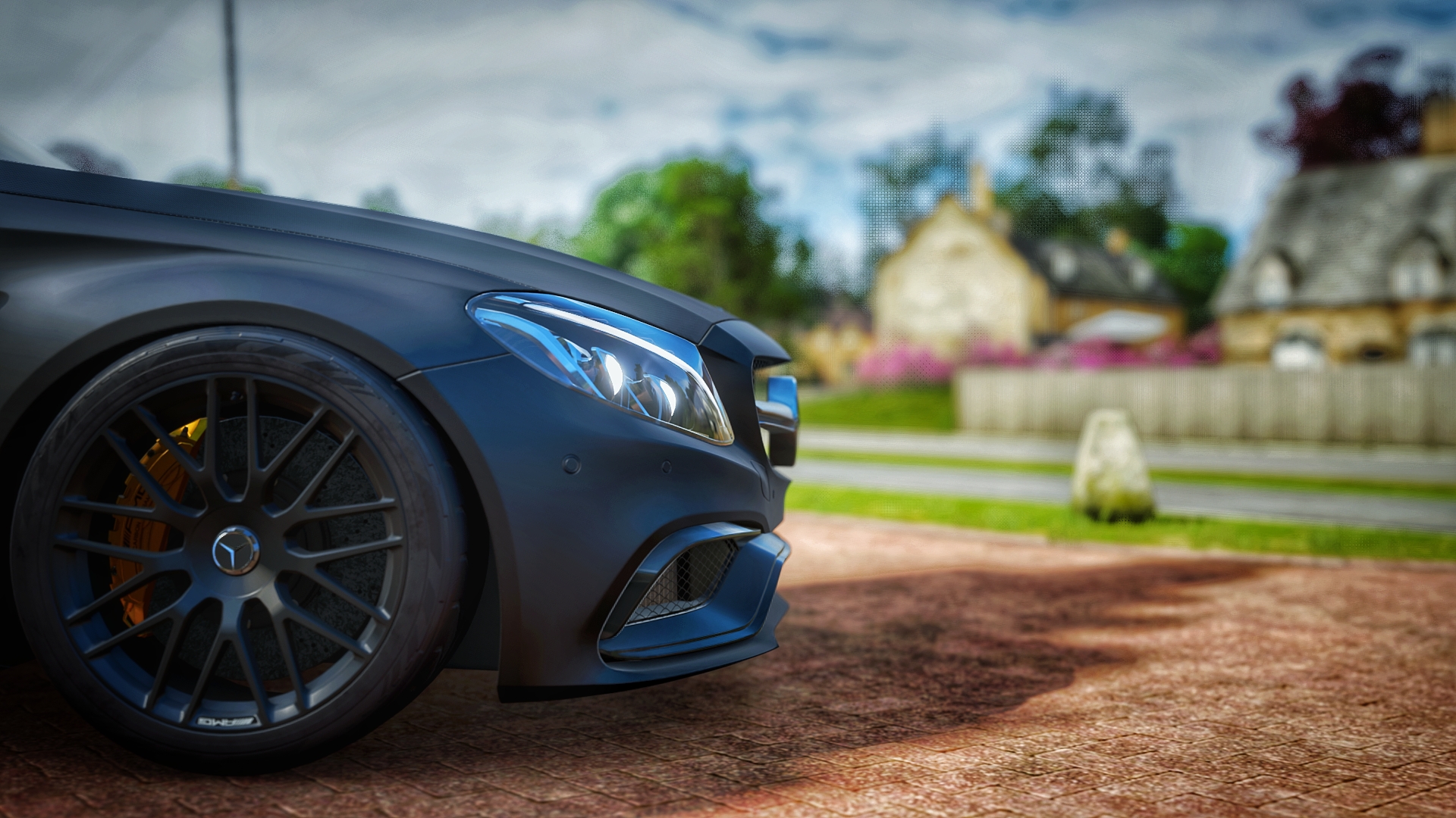 Mercedes Benz C63 AMG C63 AMG Mercedes AMG Forza Horizon 4 Video Games Car C63s 1920x1080