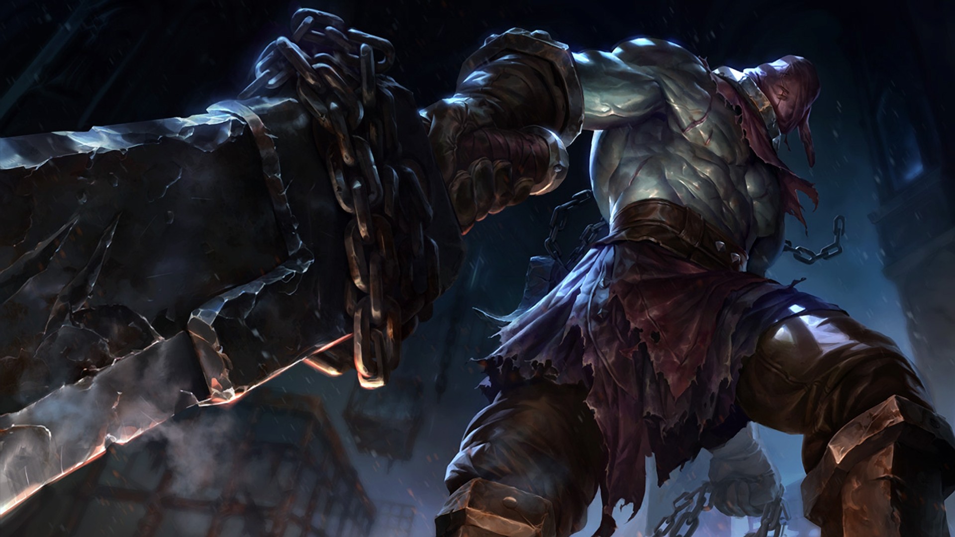 League Of Legends Tryndamere Warrior PC Gaming 1920x1080
