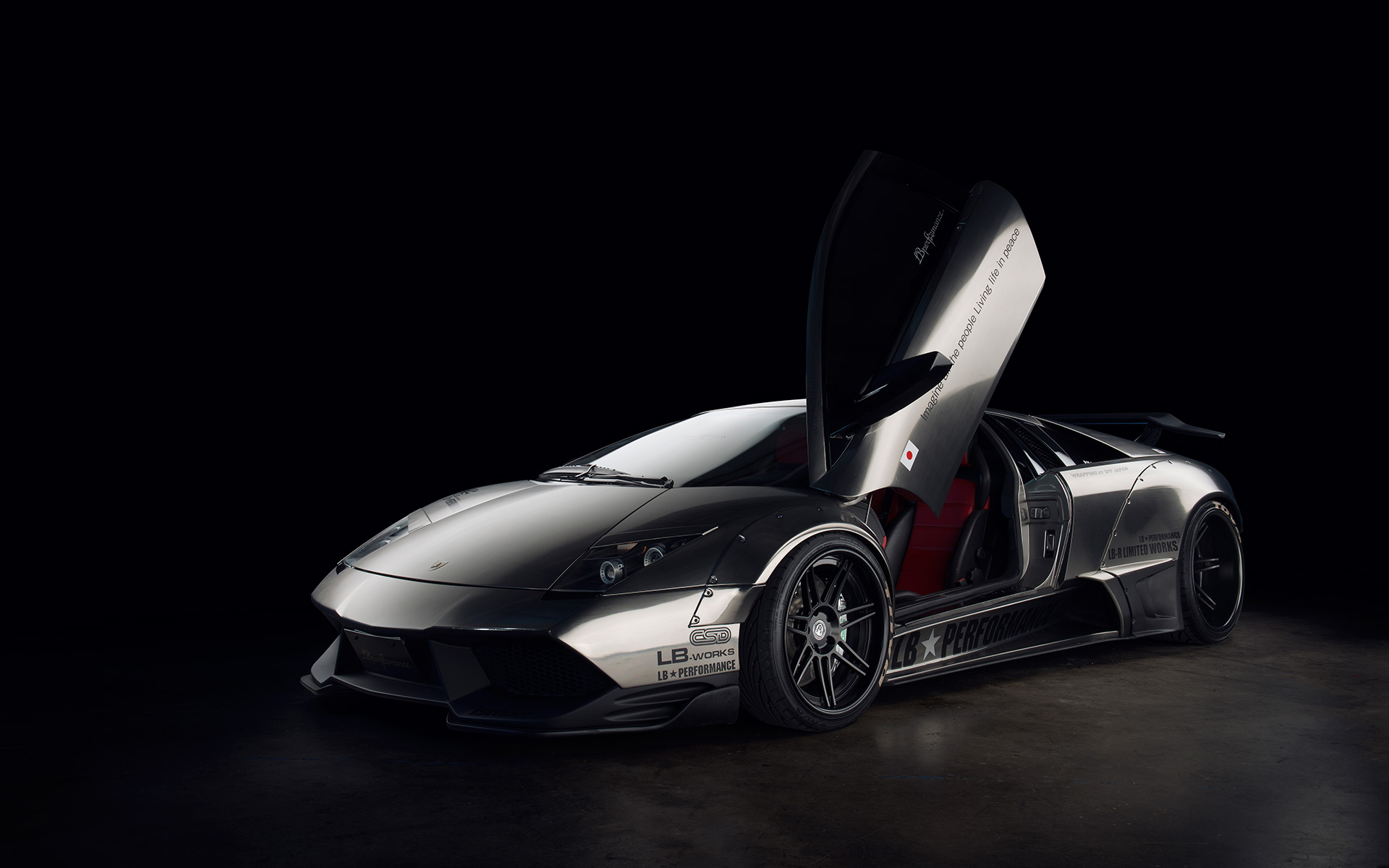 Lamborghini Murcielago Lamborghini Sport Car Vehicle Car Silver Car 1920x1200