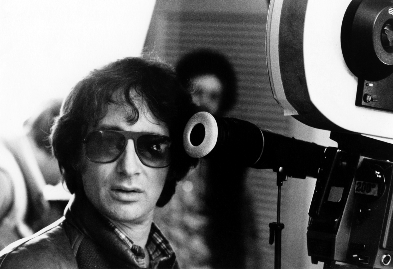 Men Film Directors Steven Spielberg Monochrome Celebrity Face Sunglasses Portrait Vintage People 1280x875