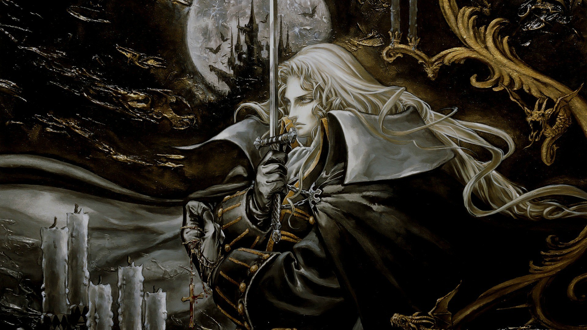 Castlevania Castlevania Symphony Of The Night Alucard PlayStation Castlevania Symphony Of The Night 1920x1080