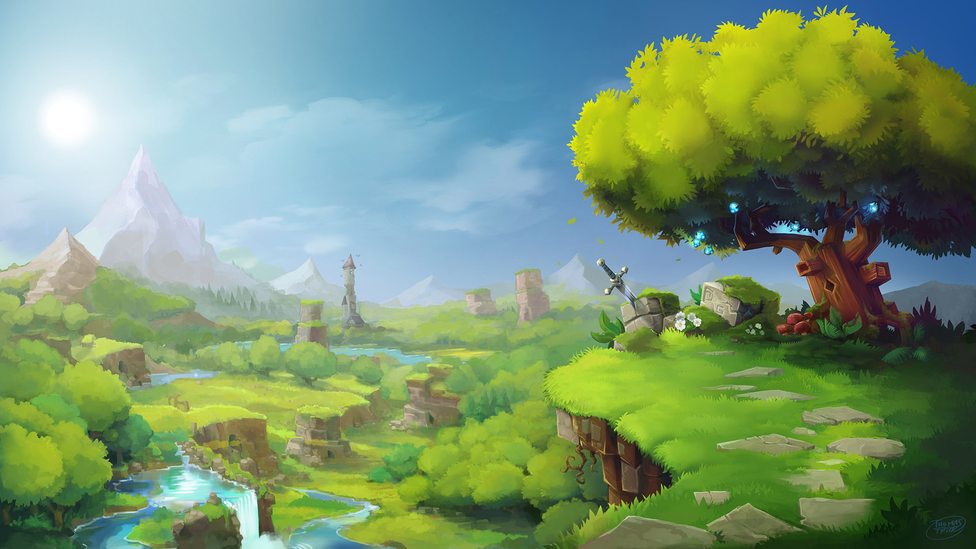 Hytale RPG Video Games Video Game Art 1920x1080