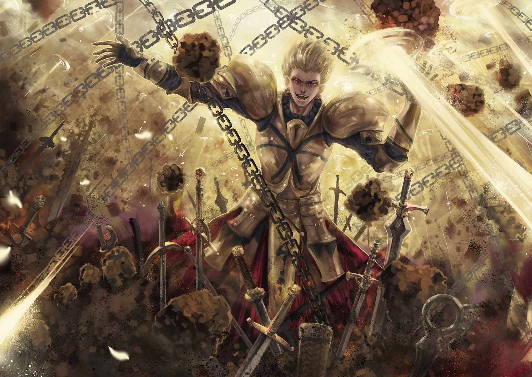 Archer Fate Zero Gilgamesh Fate Series 1700x1204