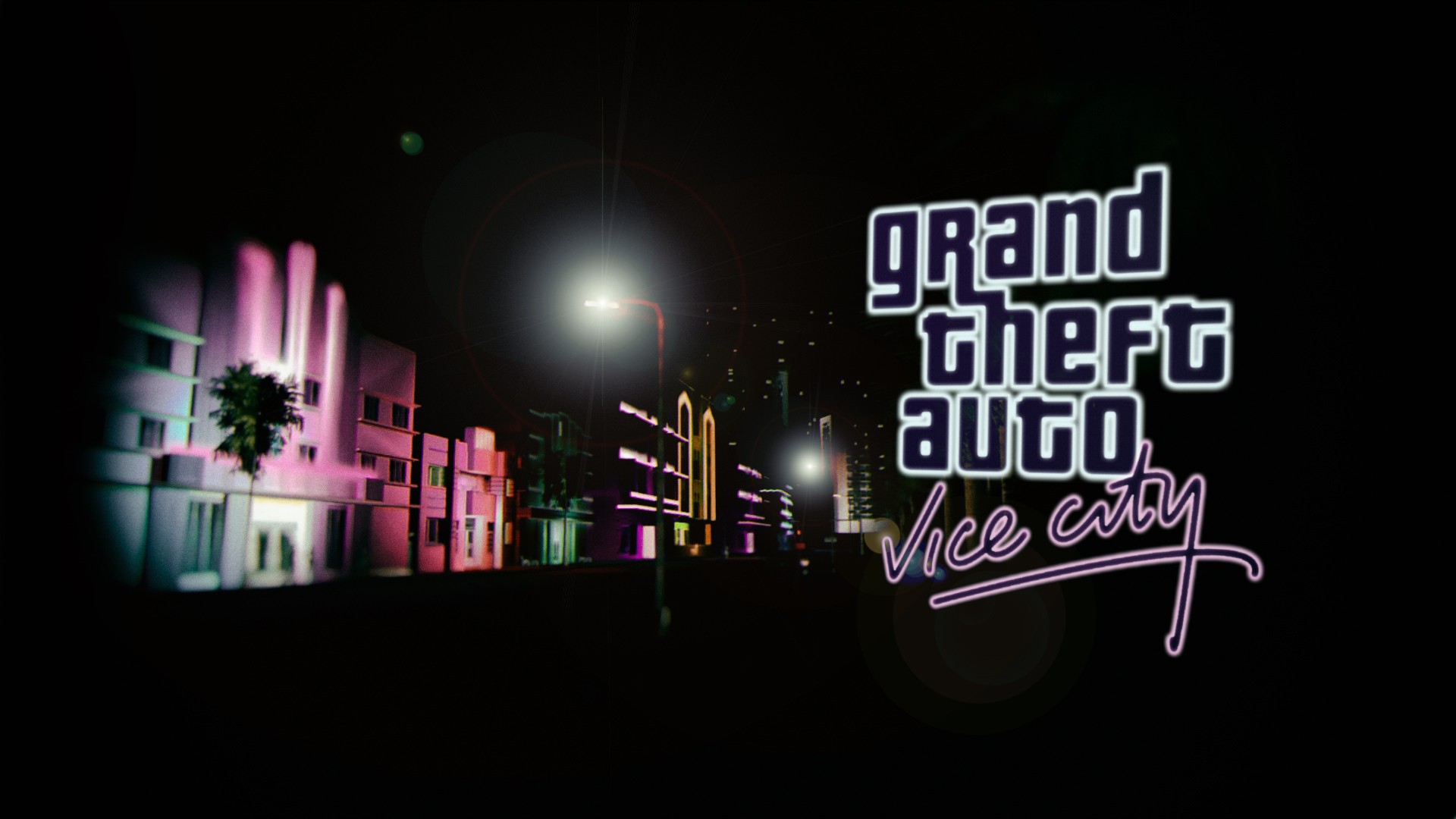 Video Game Art Grand Theft Auto Vice City Video Games 1920x1080
