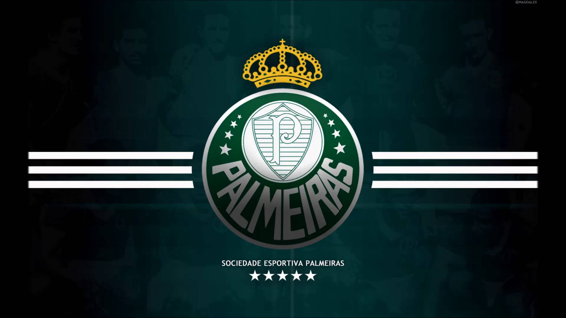 Palestra Italia Palmeiras Simple Background Crown Sport 1920x1080