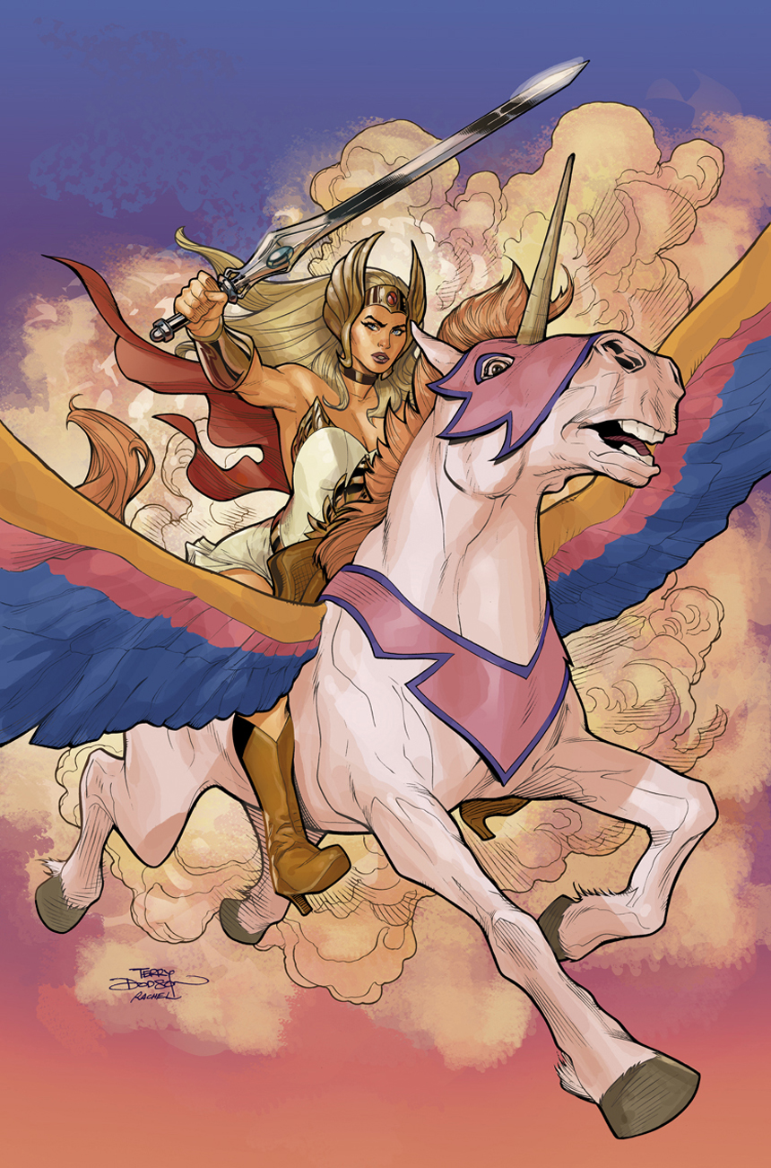 She Ra Warrior Princess Illustration Cartoon 860x1302