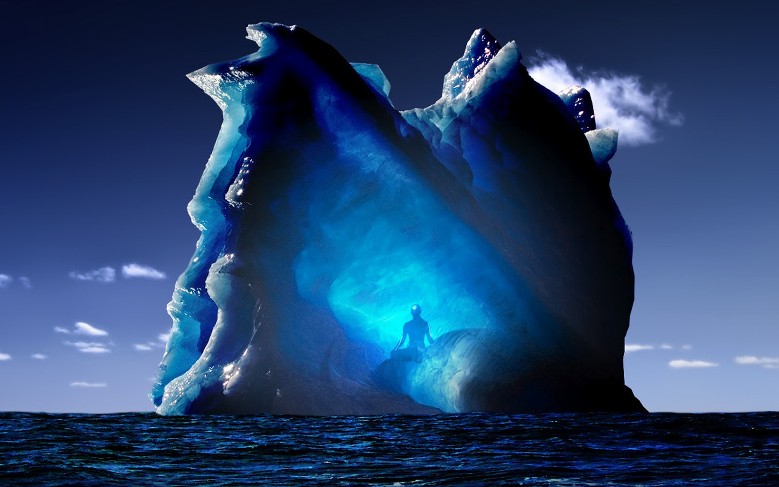 Nature Iceberg Sea Aang Avatar The Last Airbender 1600x1000