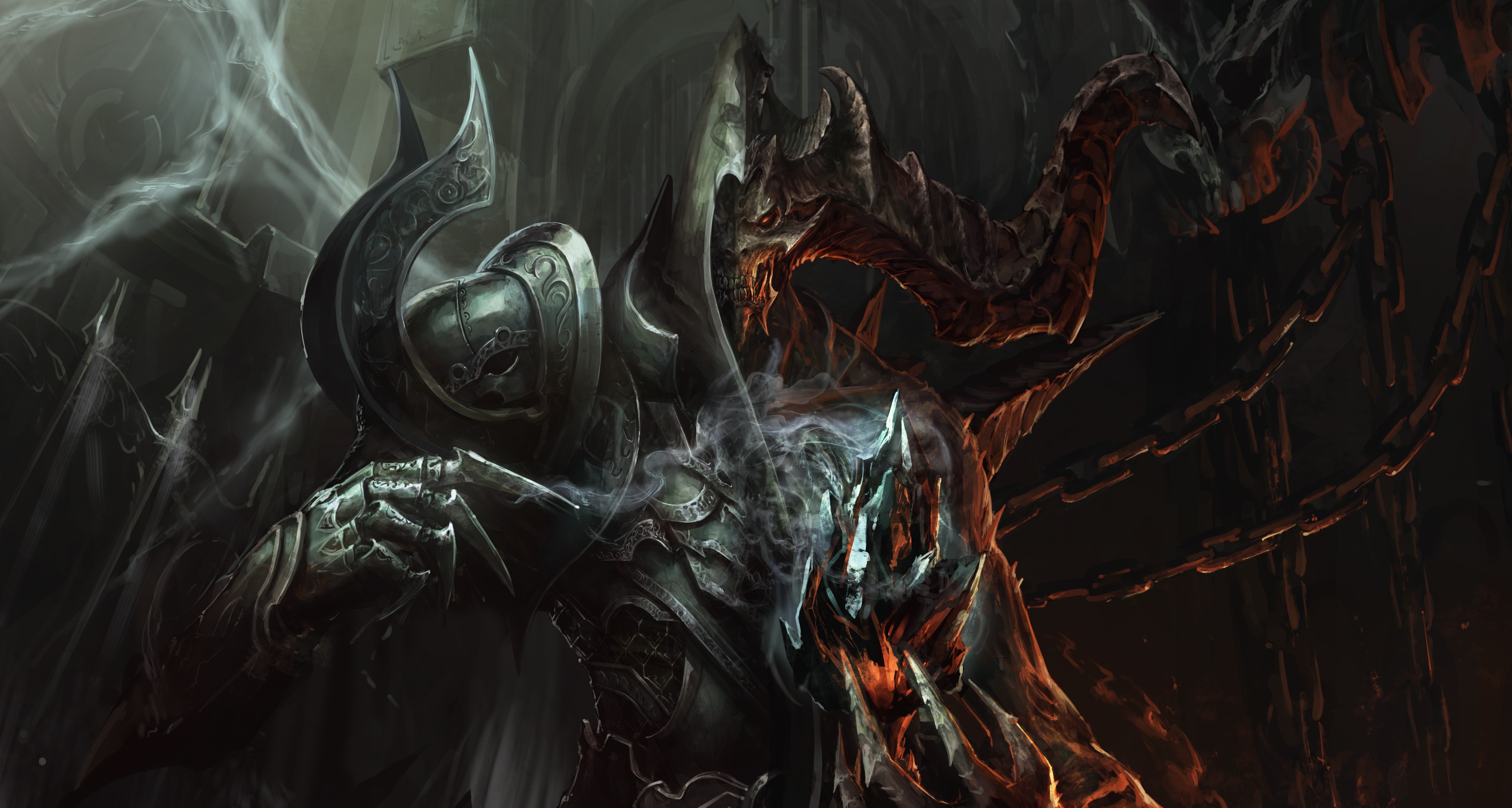 Artwork Video Games Diablo Iii Diablo 3 Reaper Of Souls 4724x2525