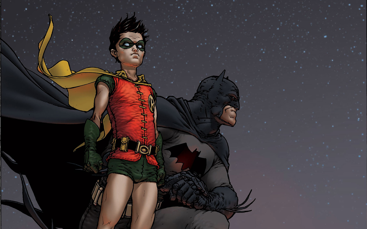 Batman Robin DC Comics 1440x900