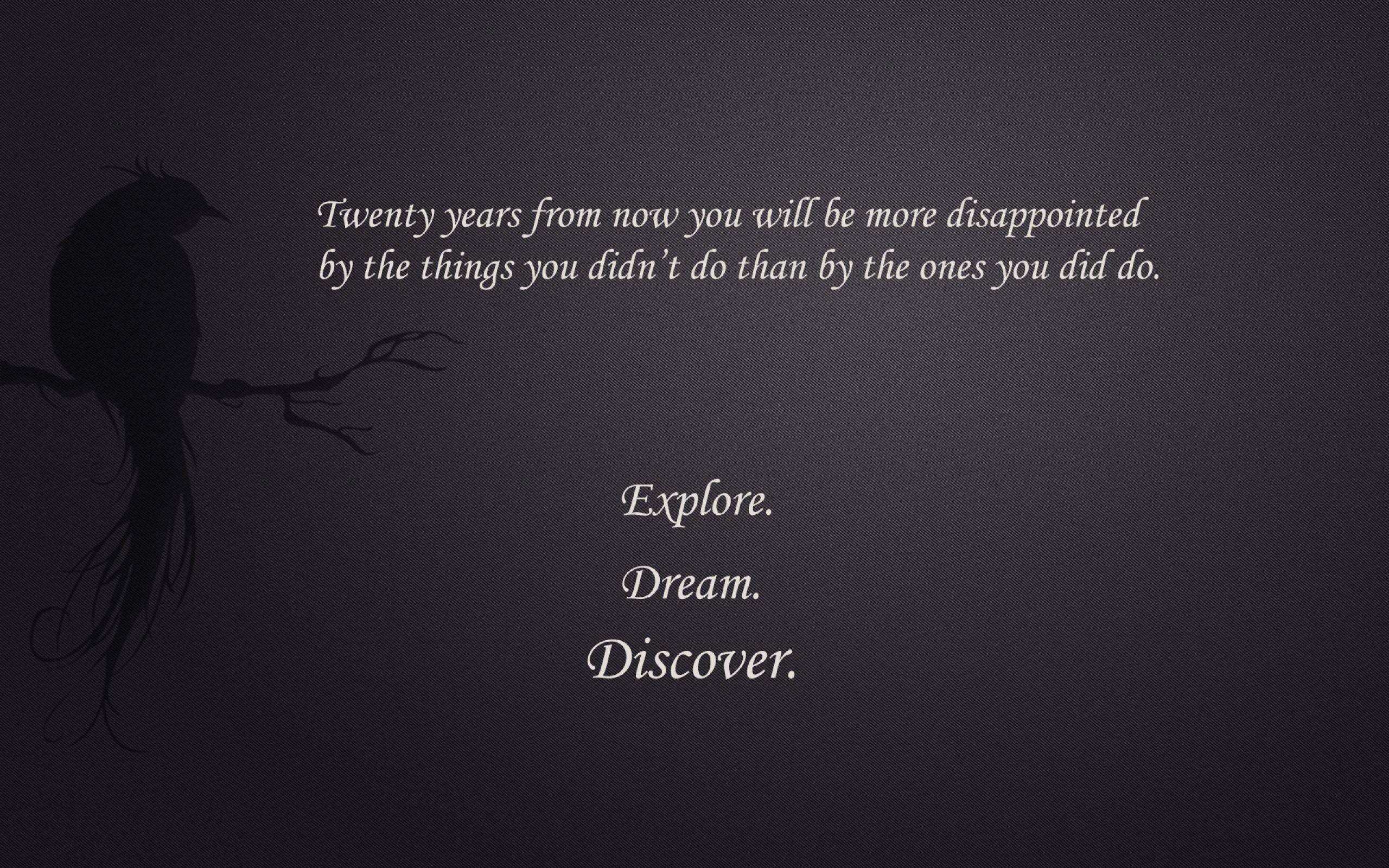 Mark Twain Quote Simple Background 2560x1600