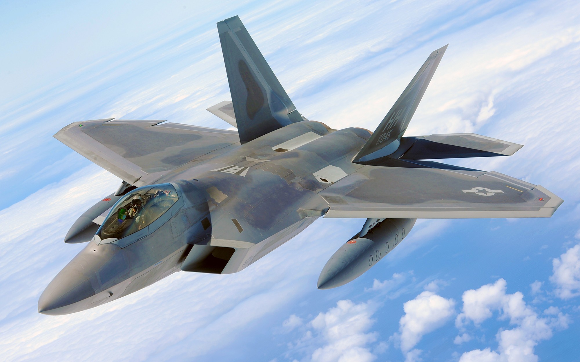 F 22 Raptor Military Aircraft Aircraft US Air Force 2000x1250