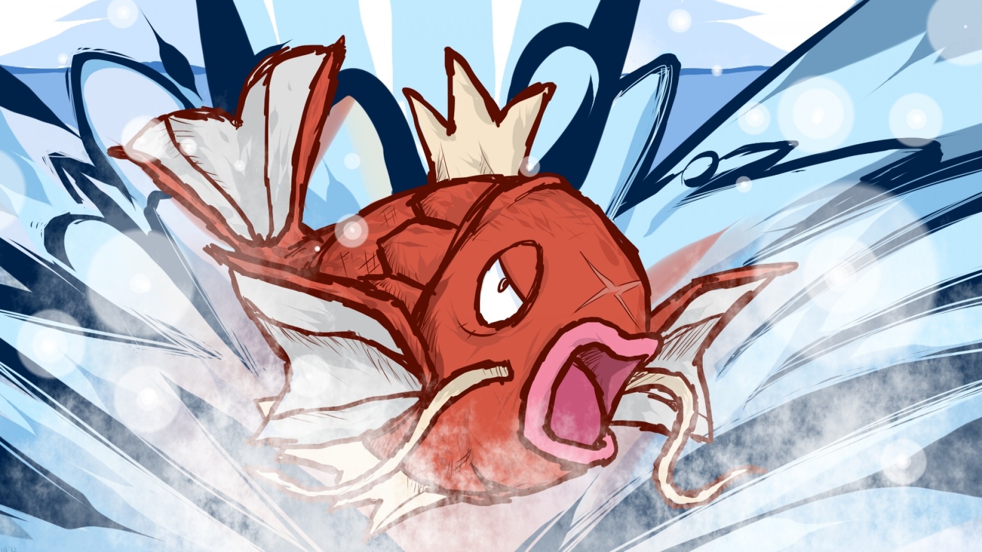 Magikarp Pokemon Fish 1920x1080