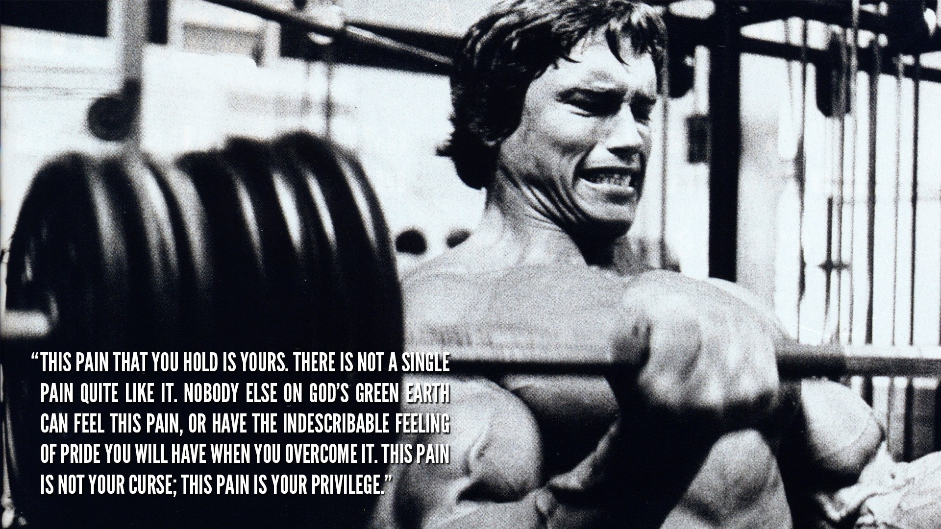 Arnold Schwarzenegger Bodybuilder Bodybuilding Arnold Schwarzenegger Motivational Quote Bodybuilding 1920x1080