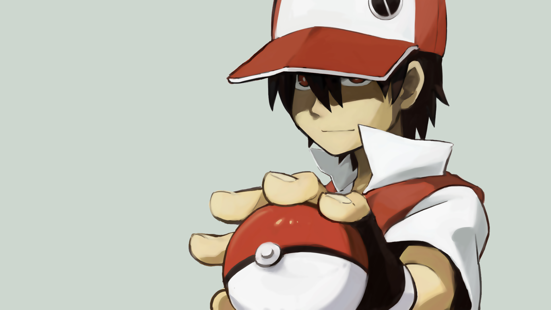 Pokemon Red Character Anime Red Eyes Anime Boys 1920x1080