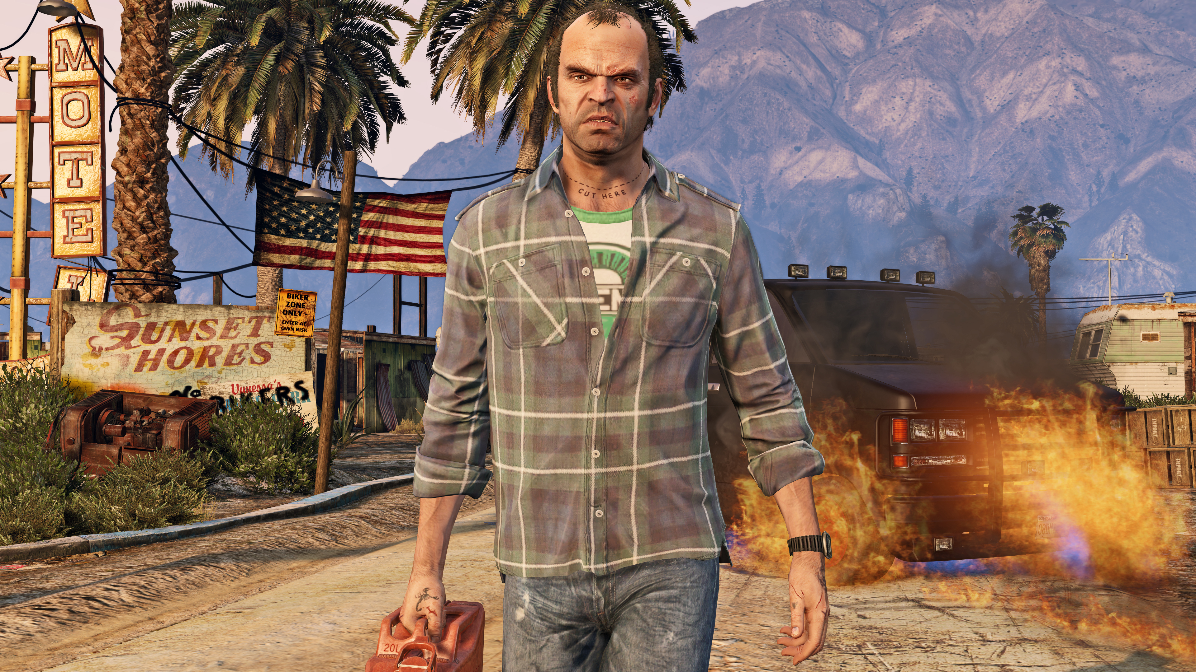 Grand Theft Auto V Grand Theft Auto Trevor Philips 3840x2160
