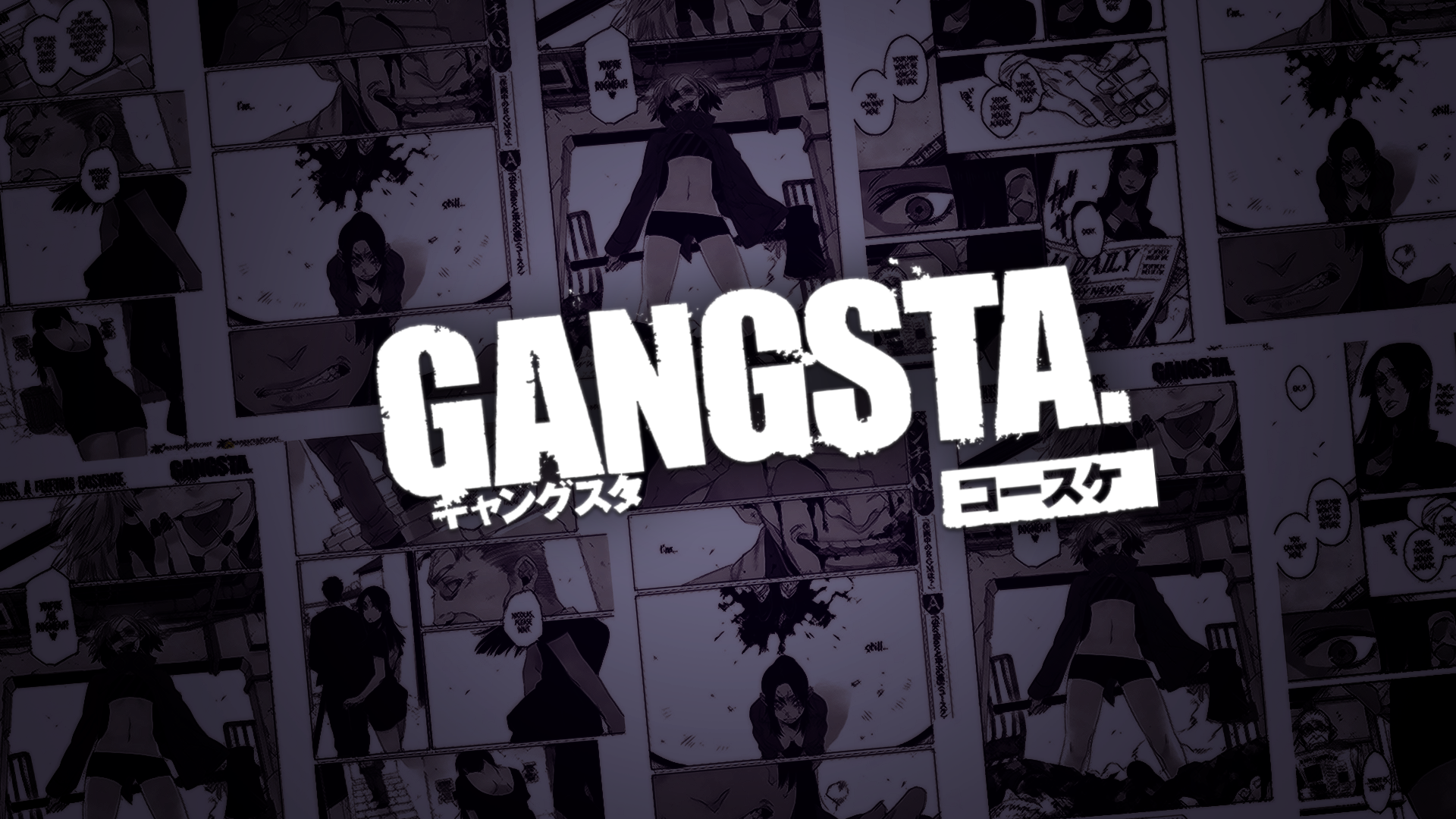 Gangsta Manga Anime Anime Girls 1920x1080