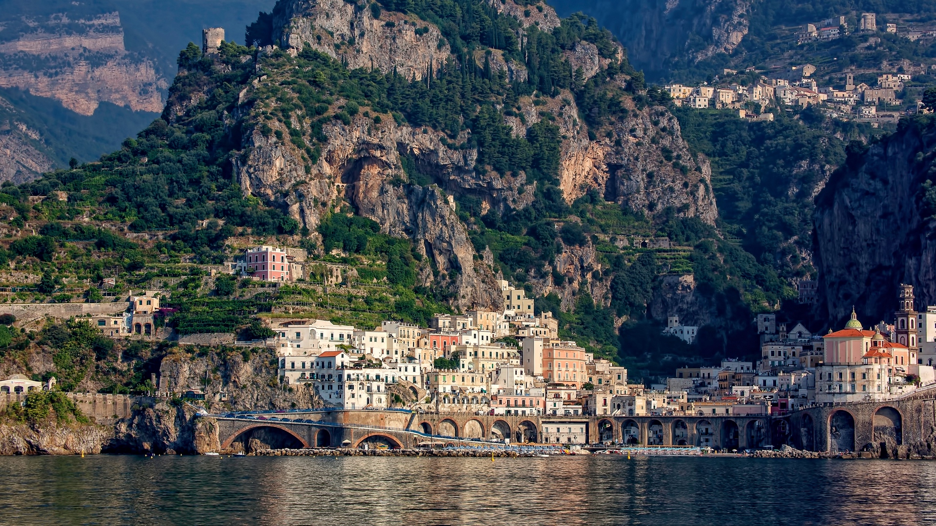 Cliff Bay Italy Amalfi 1920x1080