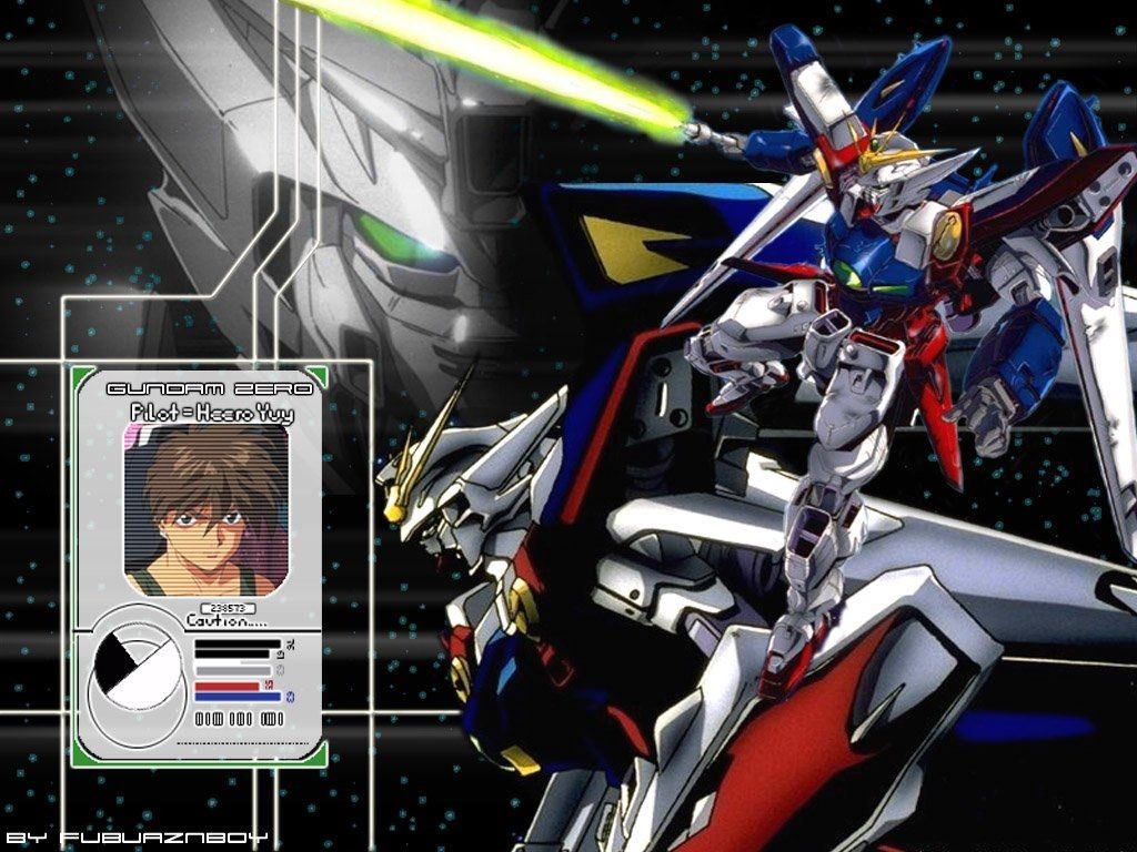 Anime Mobile Suit Gundam Wing Gundam 1024x768
