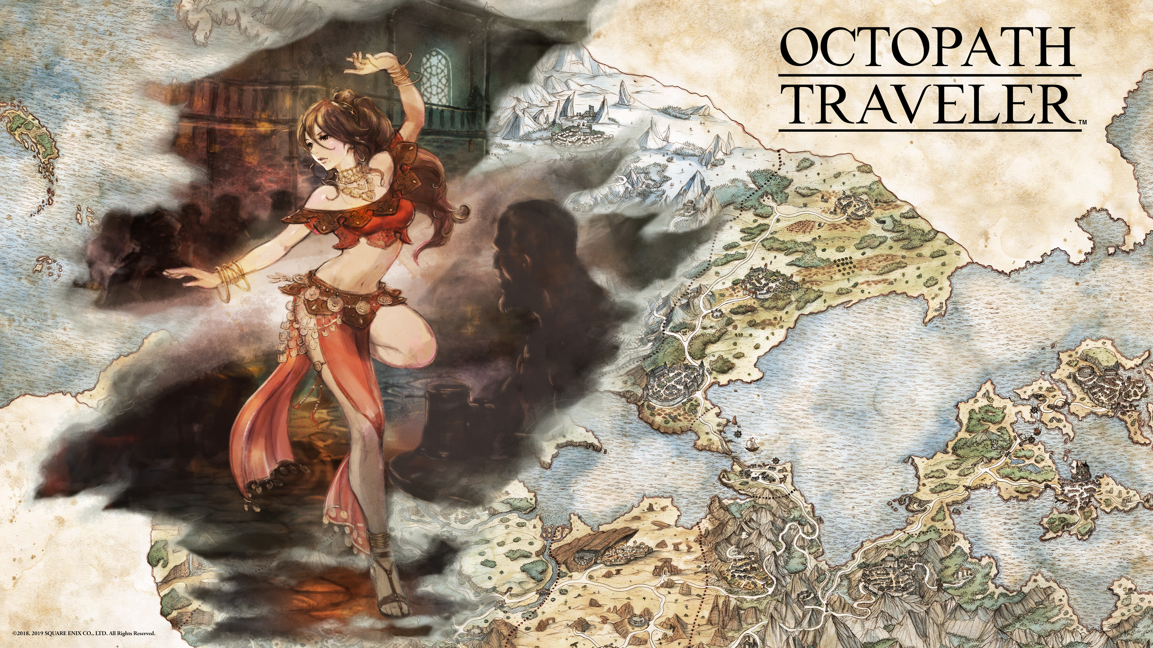 Octopath Traveler Artwork Fantasy Art Fantasy Girl 3840x2160