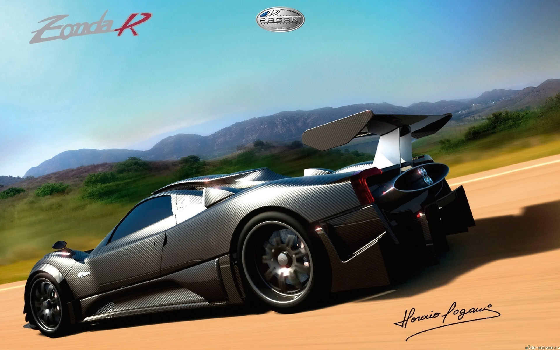 Pagani Zonda R Pagani Vehicle Supercars 1920x1200